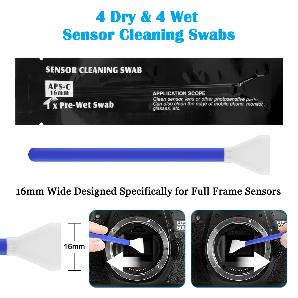 Arvok Professional Camera Cleaning Kit(32 Pcs), Including Air Blower/Cleaning Pen/Cleaning Spray/Cleaning Cloth/Lens Brush, Lens