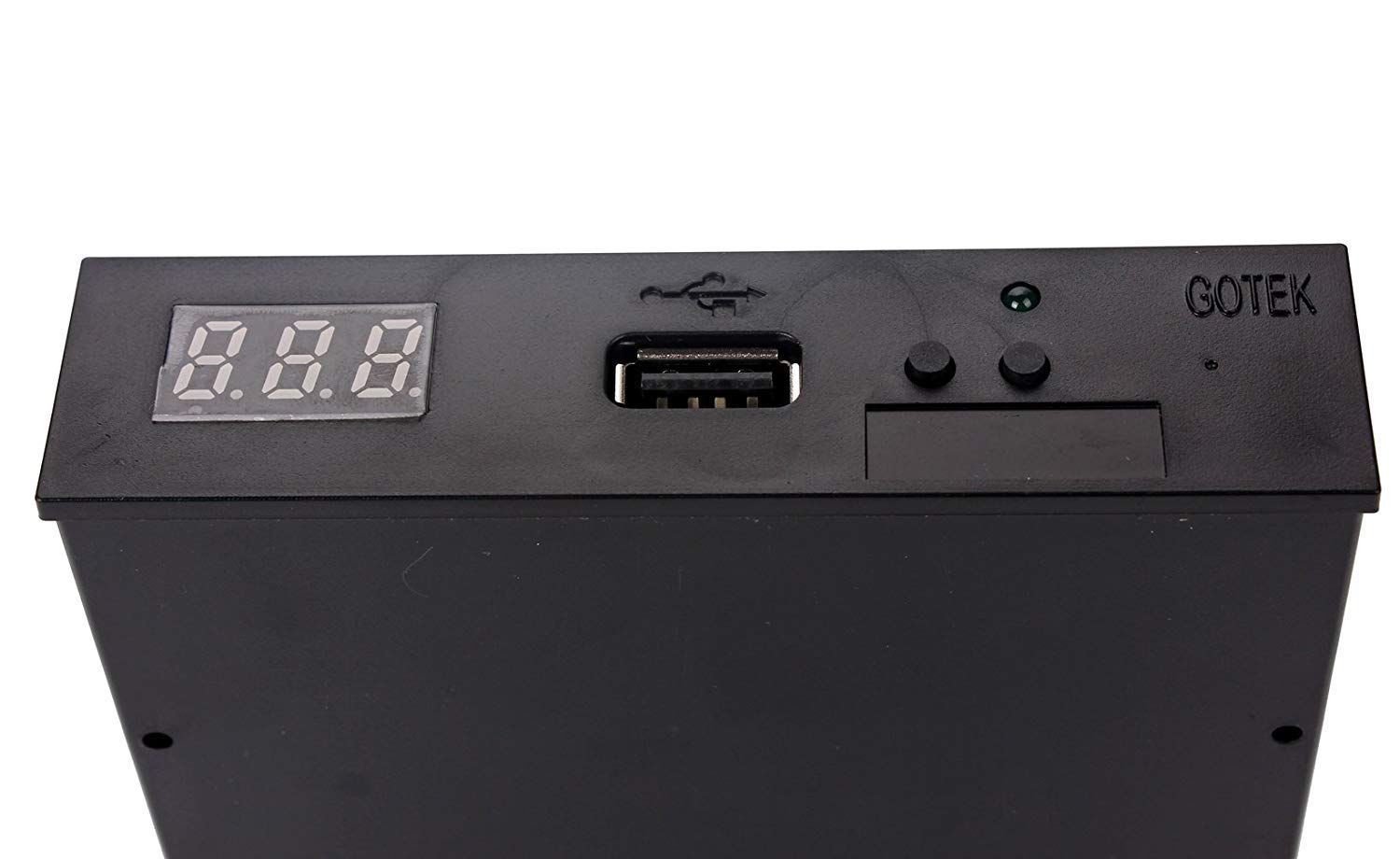 LOVEDAY 3.5 inch USB SSD Simulation Floppy Disk Drive Emulator for Yamaha KORG Keyboard Black