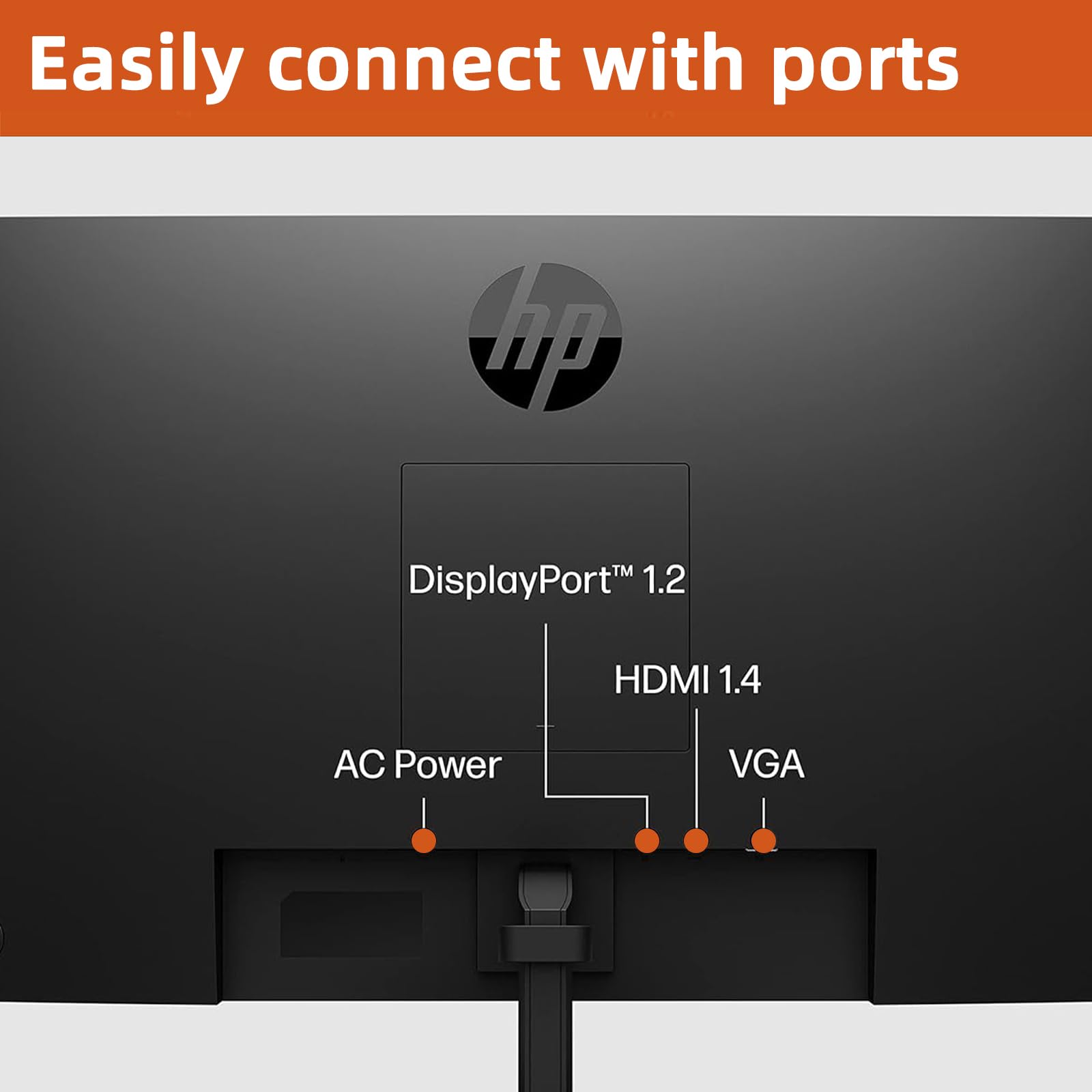 Hp 27'' Fhd Gaming Office Monitor, 3-Side Borderless, 75Hz, Amd Freesync, 1Ms (Vrb), Vesa, Highly, Tilt Adjustable Stand Built-I