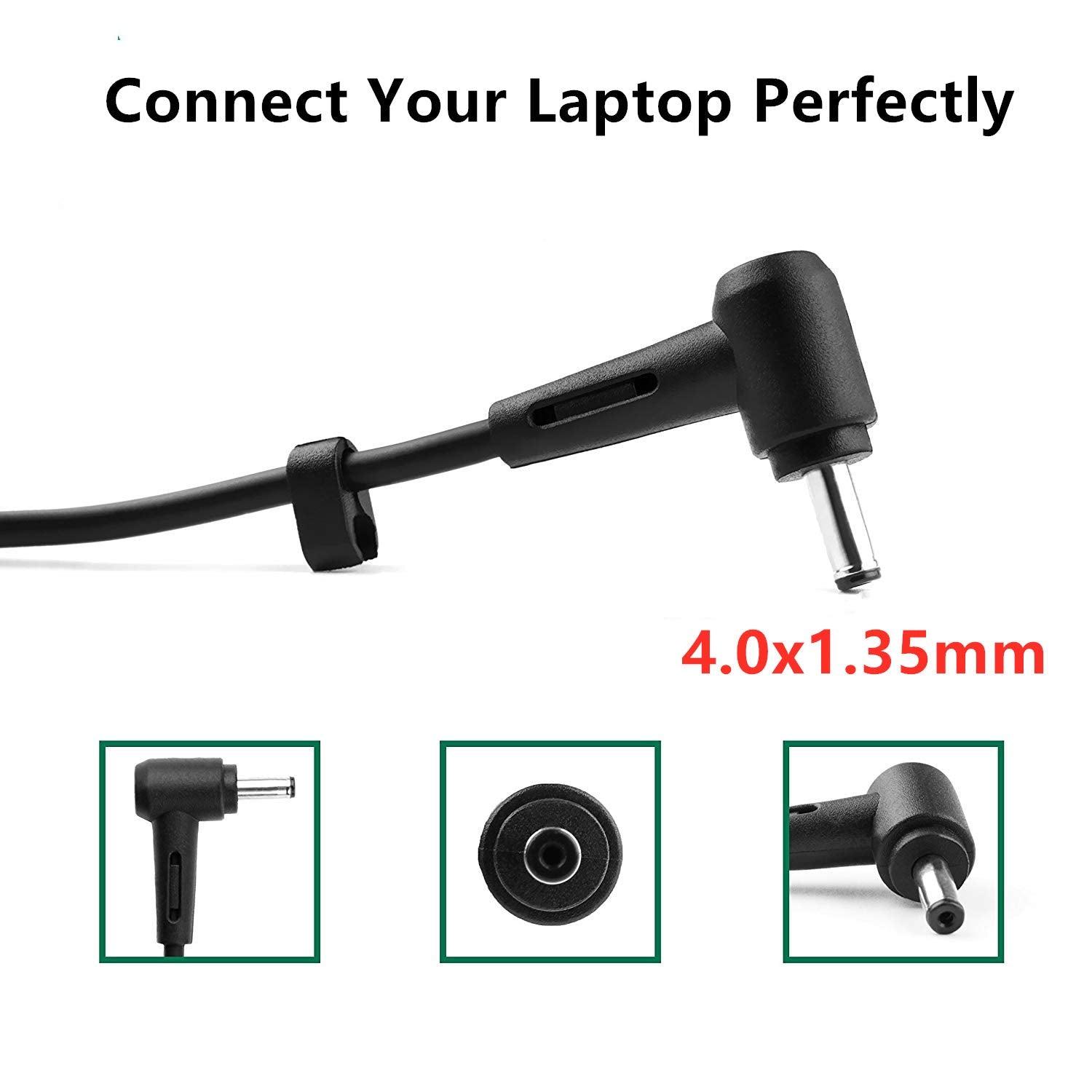 33W 1.75A 19V Ac Adapter Charger Compatible With Asus Vivobook X200Ma X200M X200Ca X200C X200 X202E X202 X201E X201 Q200E Q200 S200E S200 R417Sa R417S R417Ma R417M R417 Power Adapter Cord