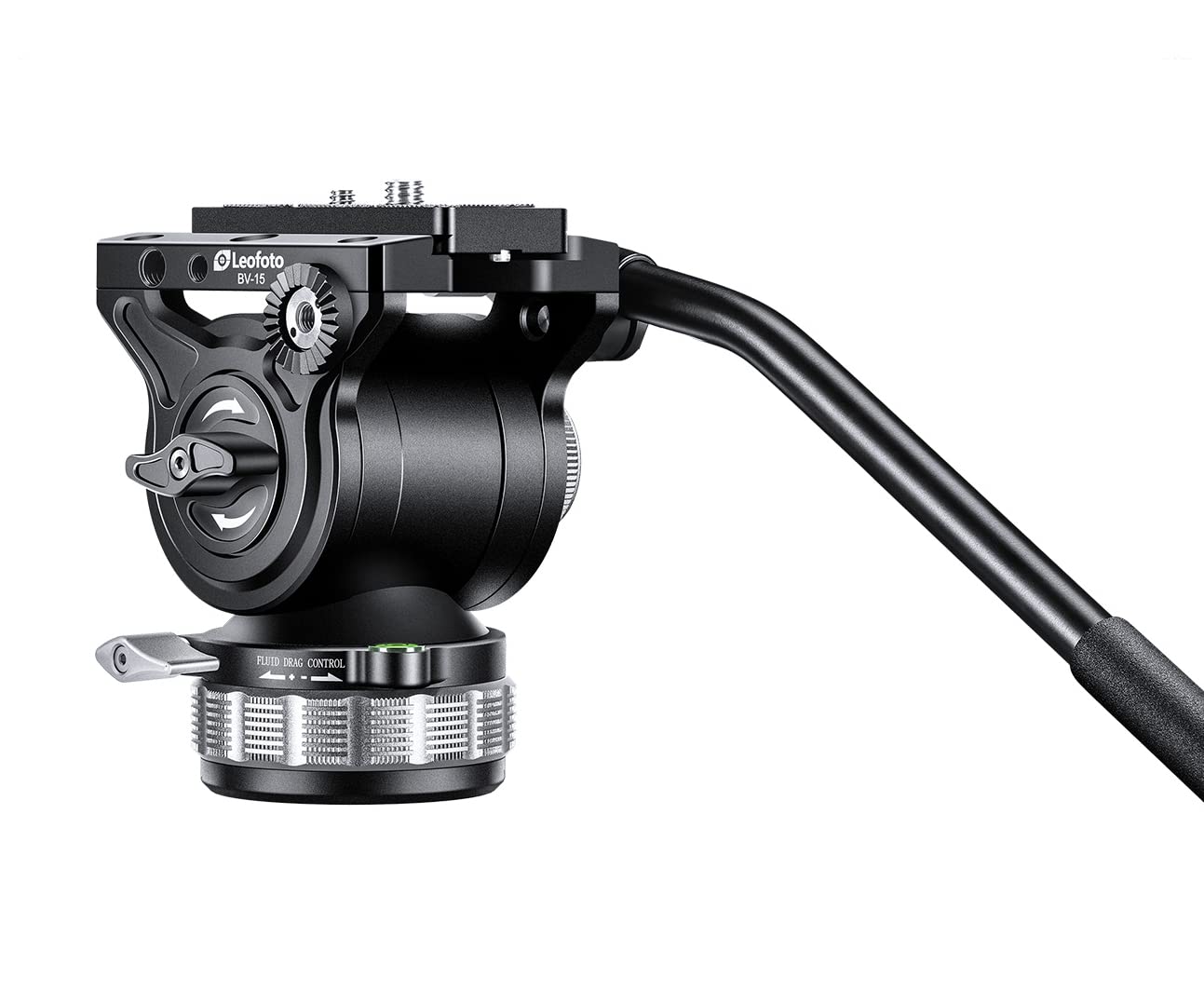 Fluid Head For Video Camera Tripod, Max Balance Load 3Kg, Max Fixed Load 10Kg, Weight 1.3Kg, Diameter 70Mm, 3/8' Mounting Hole, Height 130Mm (Bv 15)