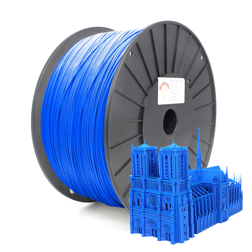 Reprapper Blue Pla Filament For 3D Printer & 3D Pen 1.75Mm (