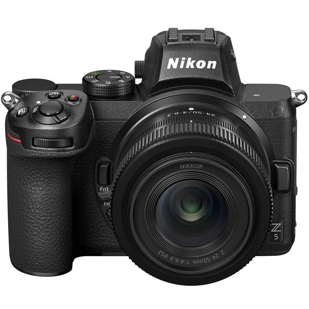 Nikon 1642 Z5 Full Frame Mirrorless Camera Body Fx 4K Uhd + 24-50Mm F/4-6.3 Lens Bundle With 3 Yr Cps Enhanced Protection Pack