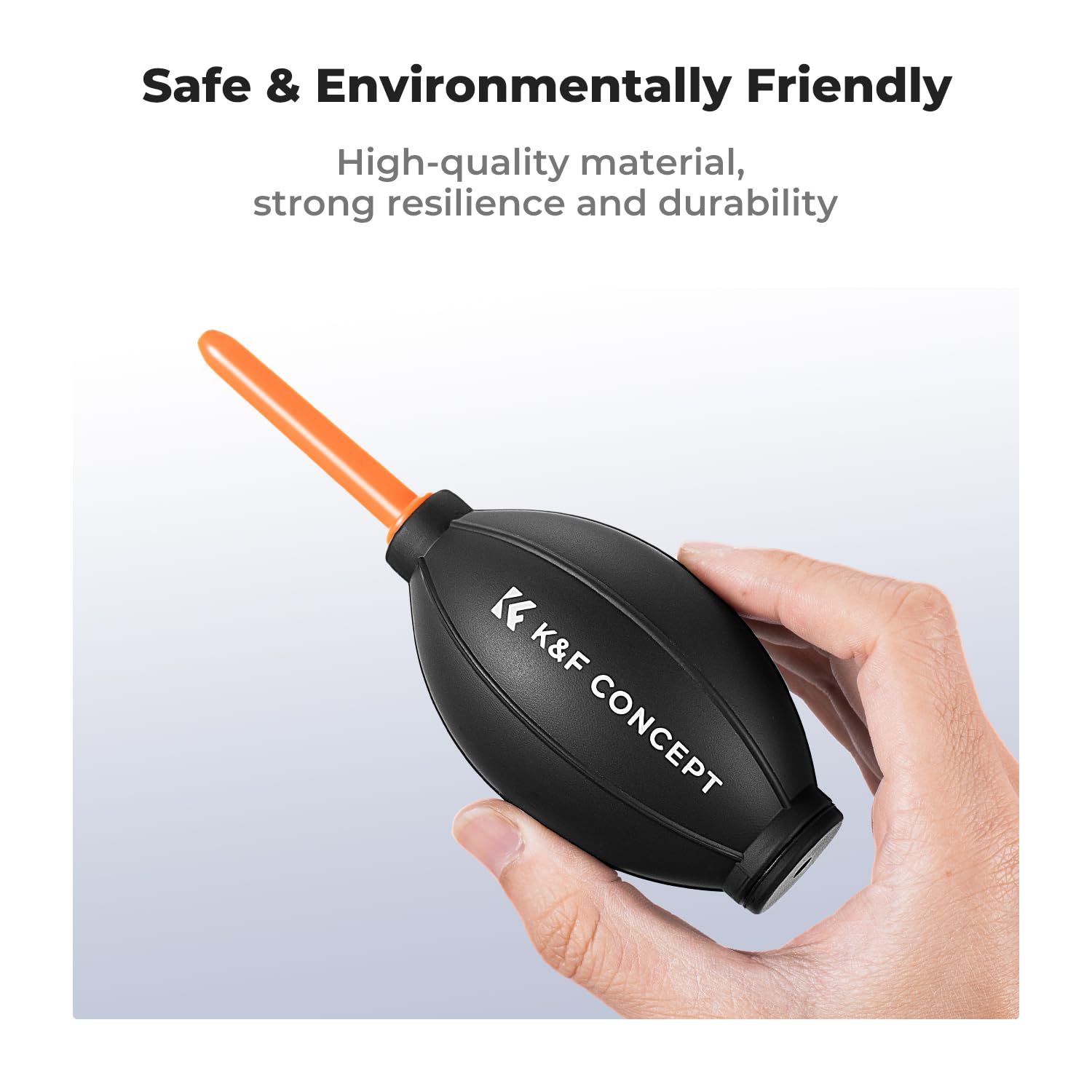 K&F Concept Lens Air Blower, Rubber Bulb Air Pump Dust Blower Cleaner, With Long Nozzle For Cell Phone, Tablet, Camera Lens Sens