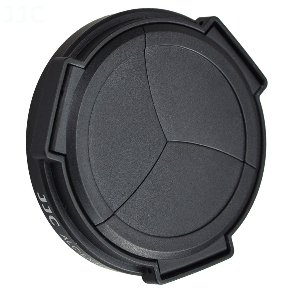 Jjc Black Aclx100 Auto Self Retaining Protective Lens Cap, Compatible With Panasonic Lumix Lx100 / Lx100 Ii/ Leica D Lux Typ 109