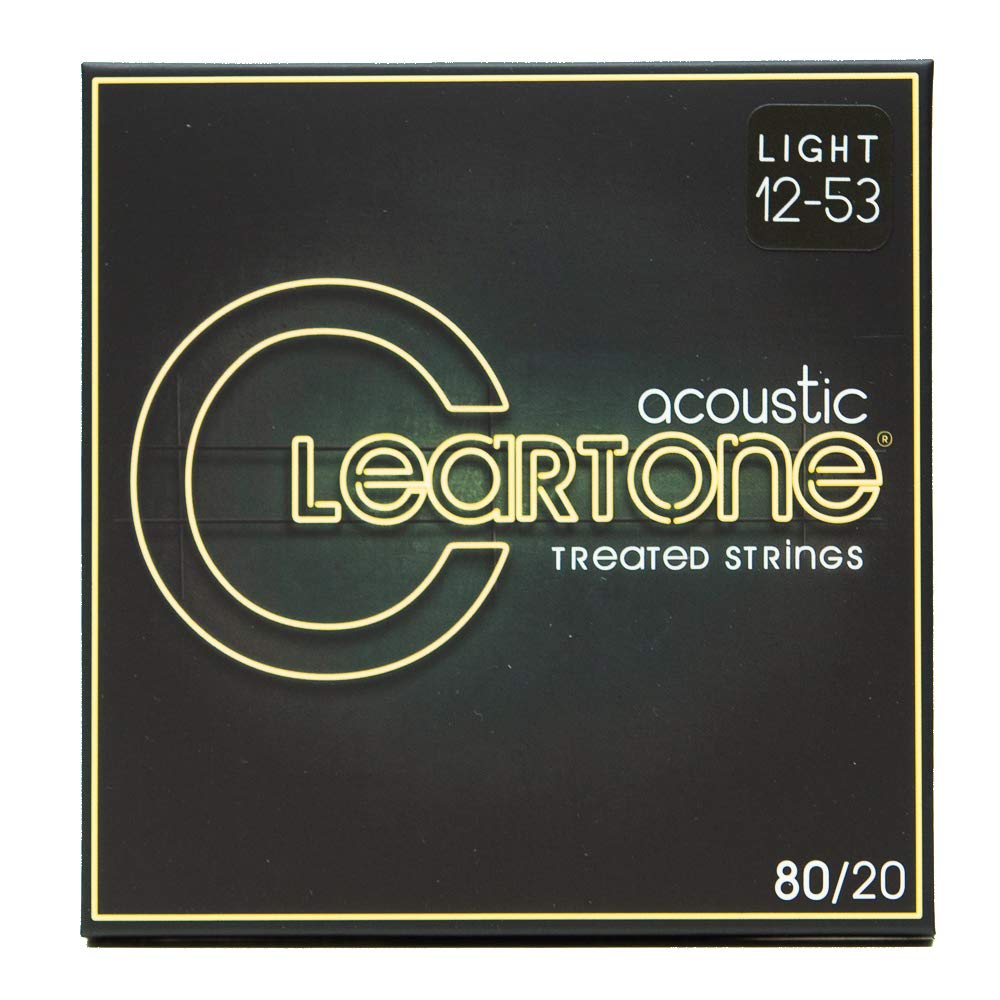 Cleartone 80/20 Bronze Acoustic Strings Light 12-53