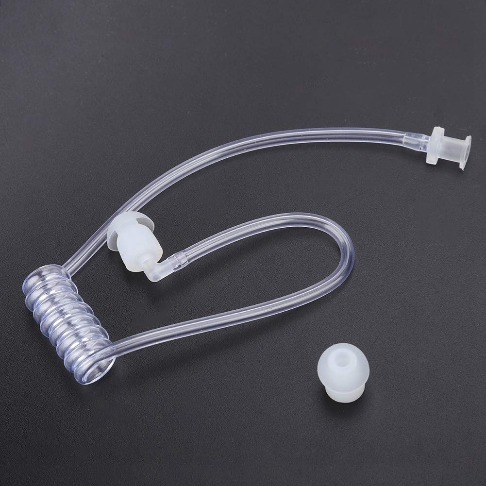 Replacement Acoustic Coil Tube For Motorola Kenwood Two Way Radio Walkie Talkie Earpiece (Pack Of 10)