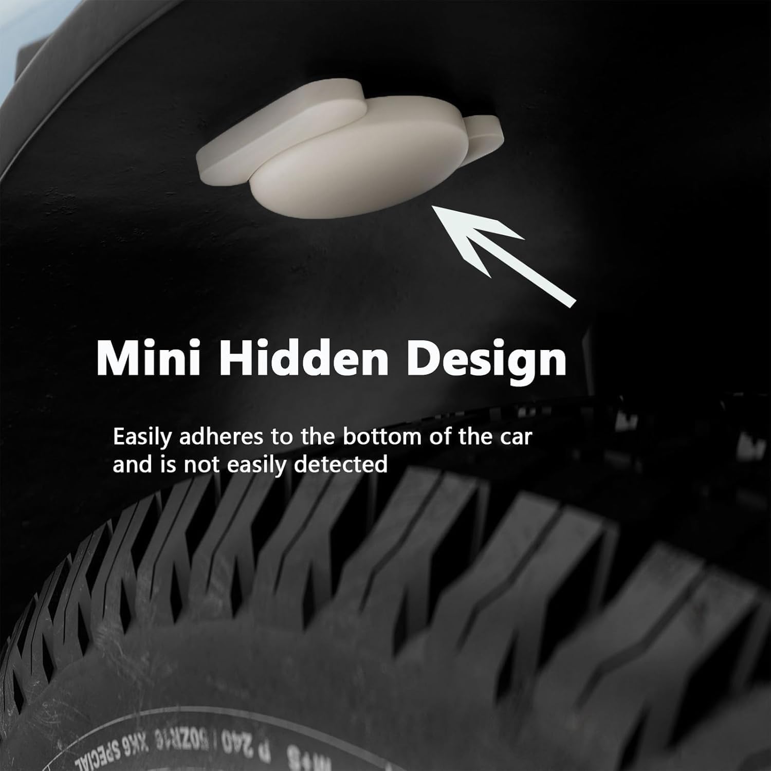 Zfsjtag Car Gps Tracking Device For Vehicles, 1Pcs Real Time Gps Tracker Work With Find My (Ios Only),Hidden Mini Gps Tracker,No