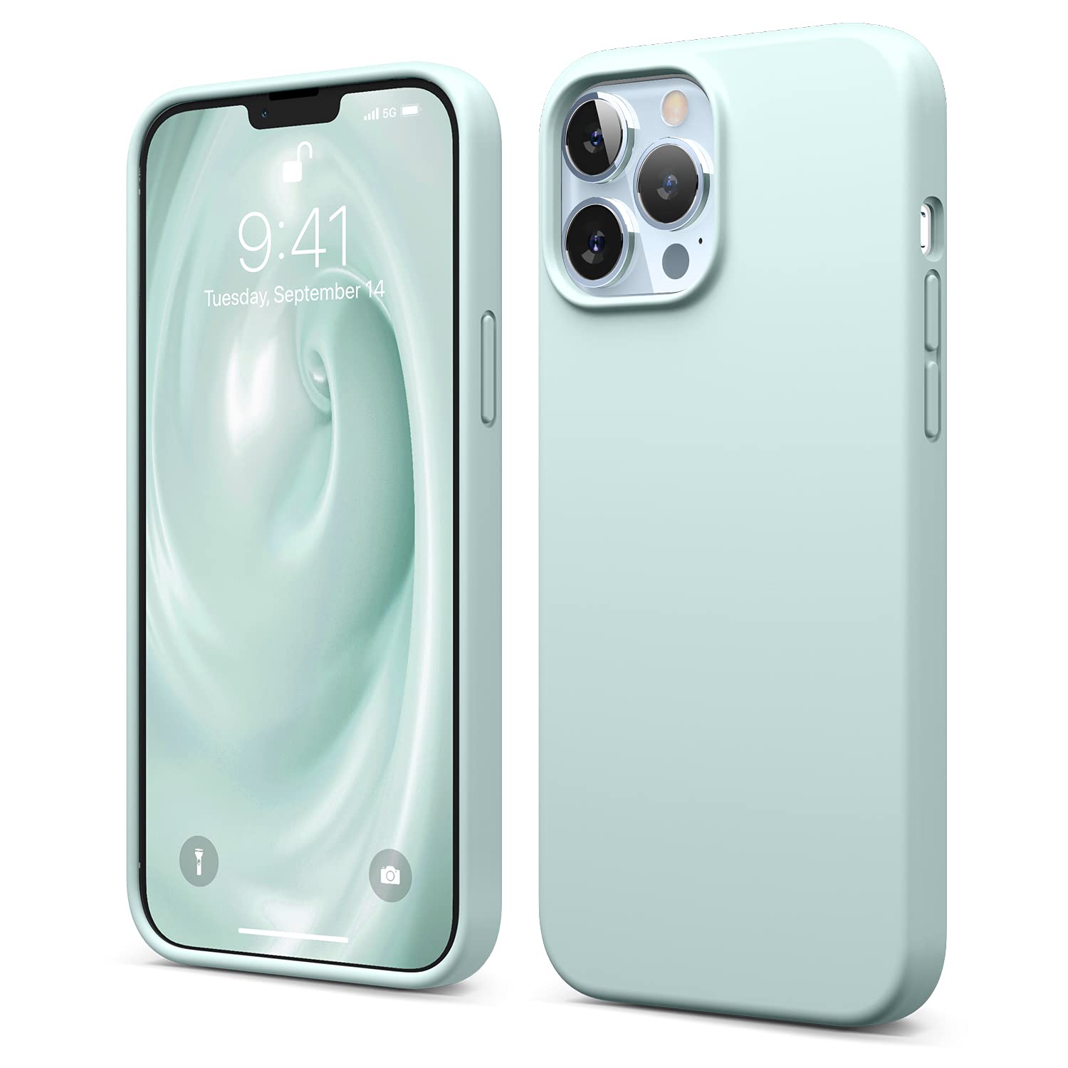 Elago Liquid Silicone Case Compatible With Iphone 13 Pro Max Case (6.7 Inch), Camera Protective Case With Full Screen, Anti Scra