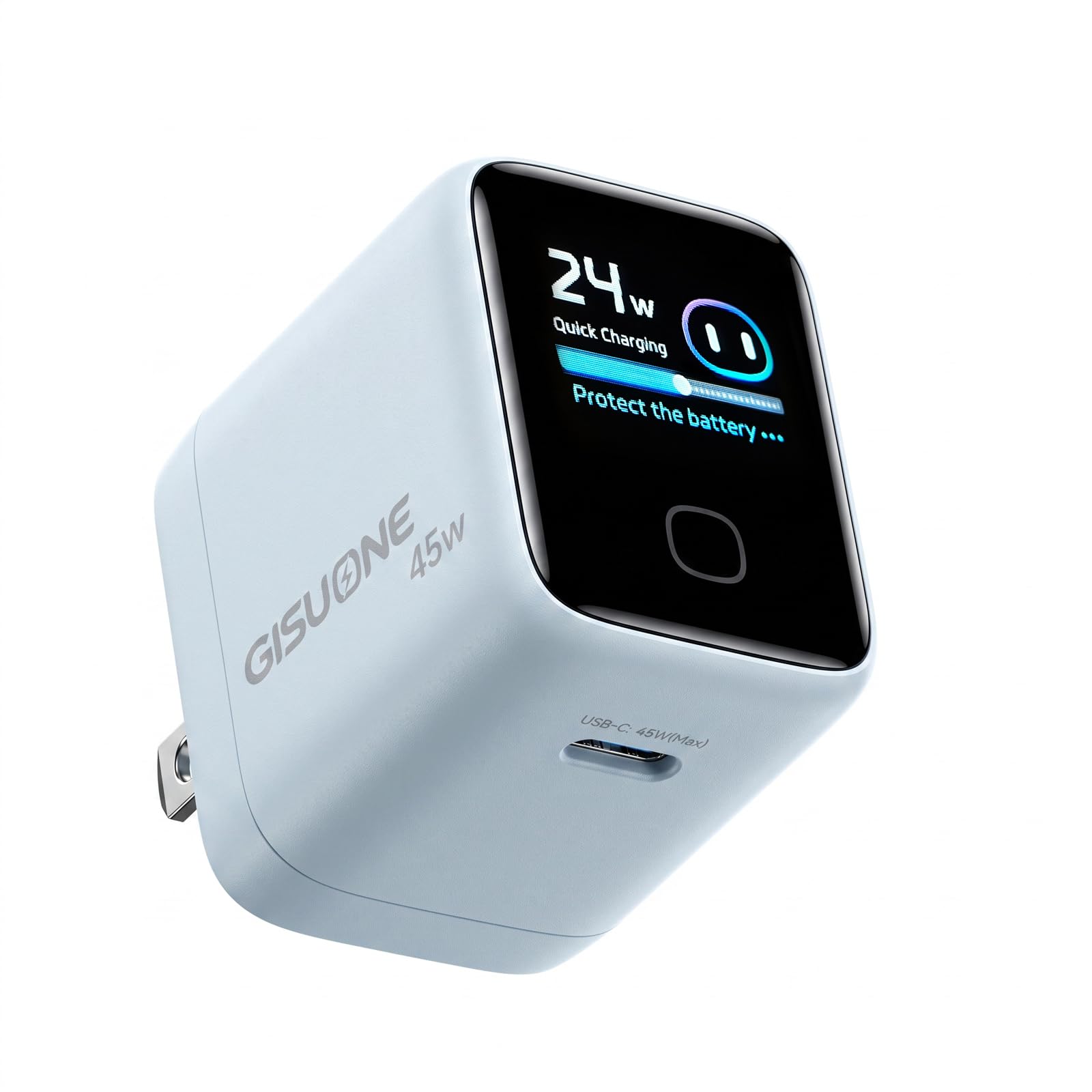 GISUONE 45W GaN USBC Charger with Smart Display