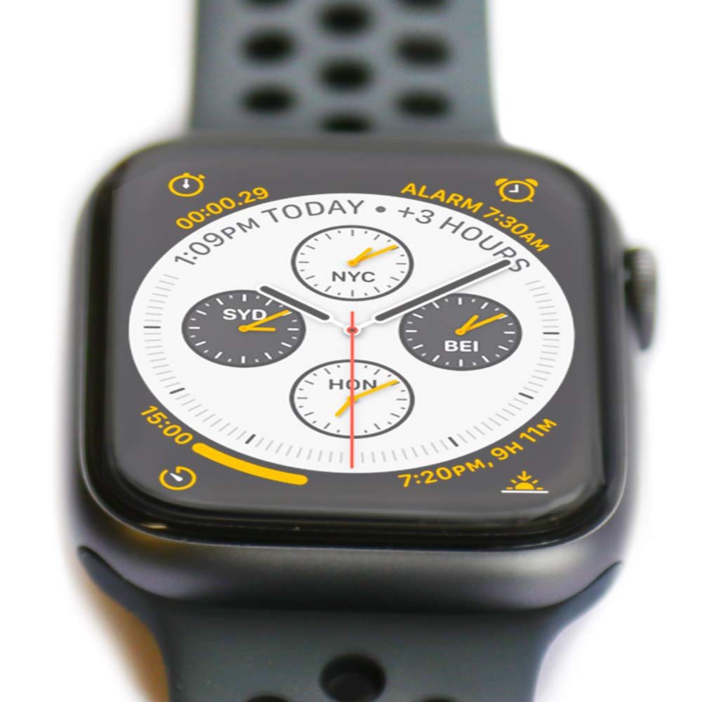 Armorsuit 6 Pack For Apple Watch Series 4/5 (44Mm) Screen Protector Militaryshield Hd Clear Film   Made In Usa