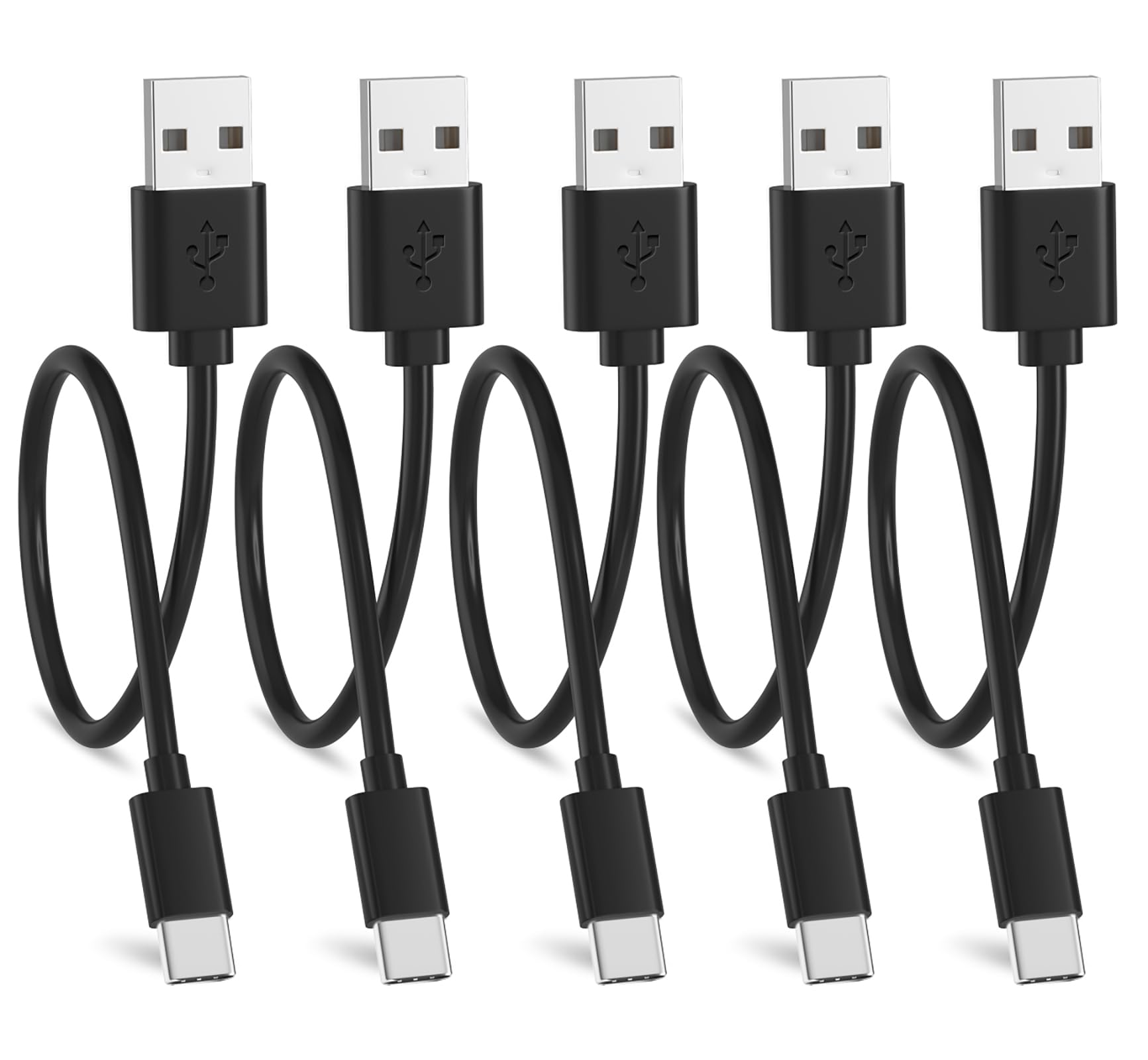 1Ft Short Usb C Cable For Charging Station Compatible With Samsung Galaxy S10 S9 S8 S20 S23 S22 S21 Plus A51,Note 10 9,Moto Z Z3,12 Inch Type C Phone Charger Cord For Lg G8 G7,V30 V40,Usbc Power Cable