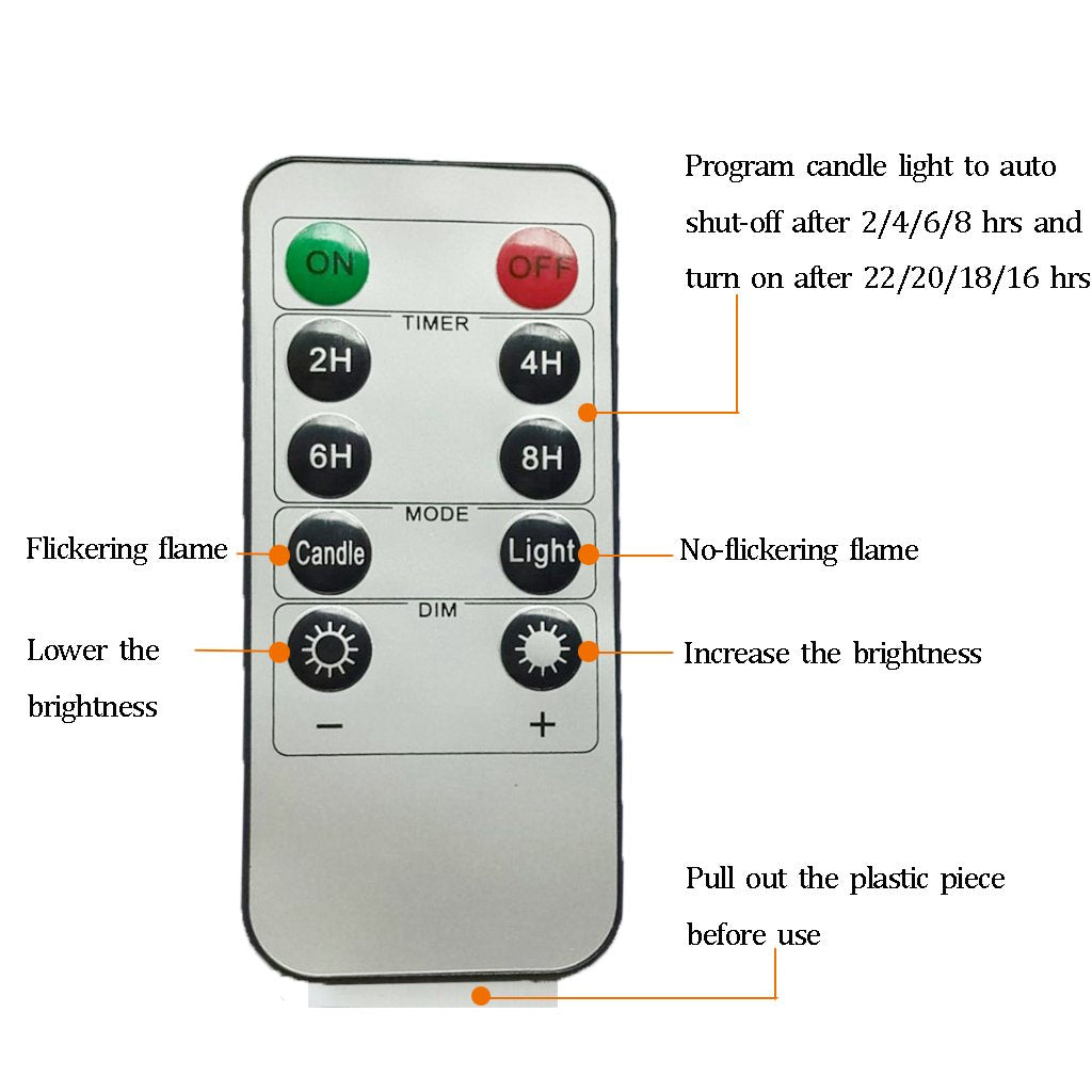 Adoria Large Purple Flameless Candles Remote And Timer Set Of 2  Real Wax Pillar Candles With 3D Realistic Flame Lavender Scente
