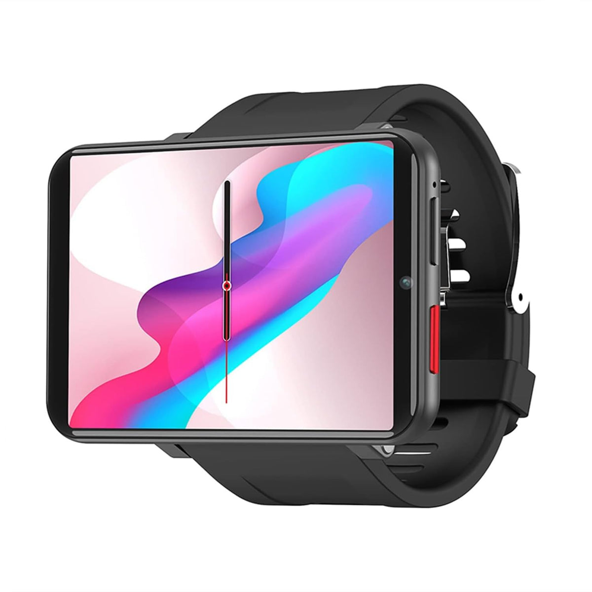 Rainbuvvy 4G Smart Watch 2.86 Inch Screen Android 7.1 1Gb+16Gb 5Mp Camera 2700Mah Battery Smartwatch For Men (Black, 1Gb 16Gb)