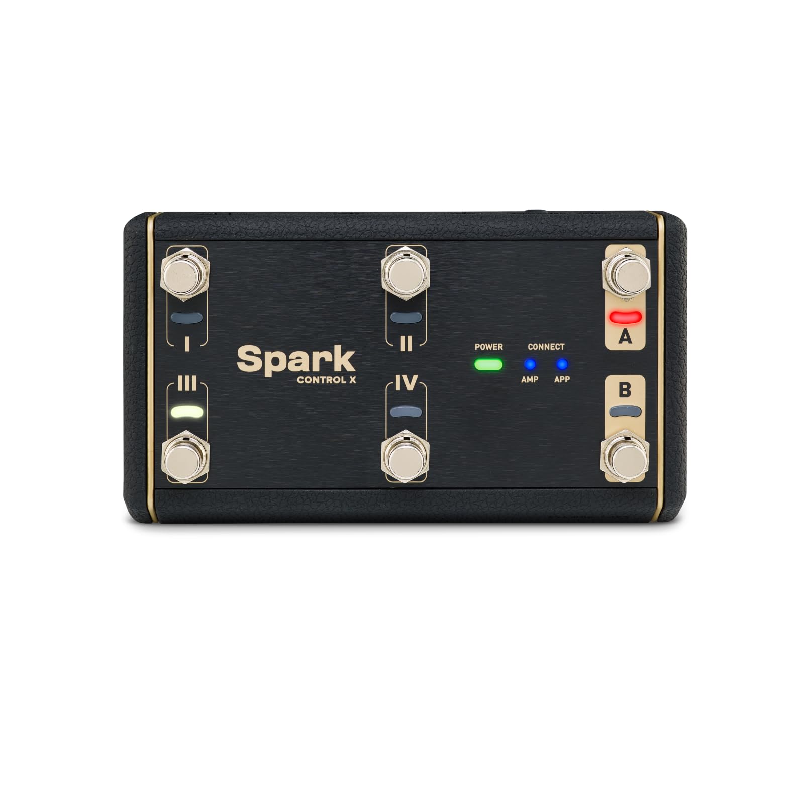 Positive Grid Spark Control X Wireless Footswitch Pedal & Controller for Spark Series Amps - Enhance Your Performance