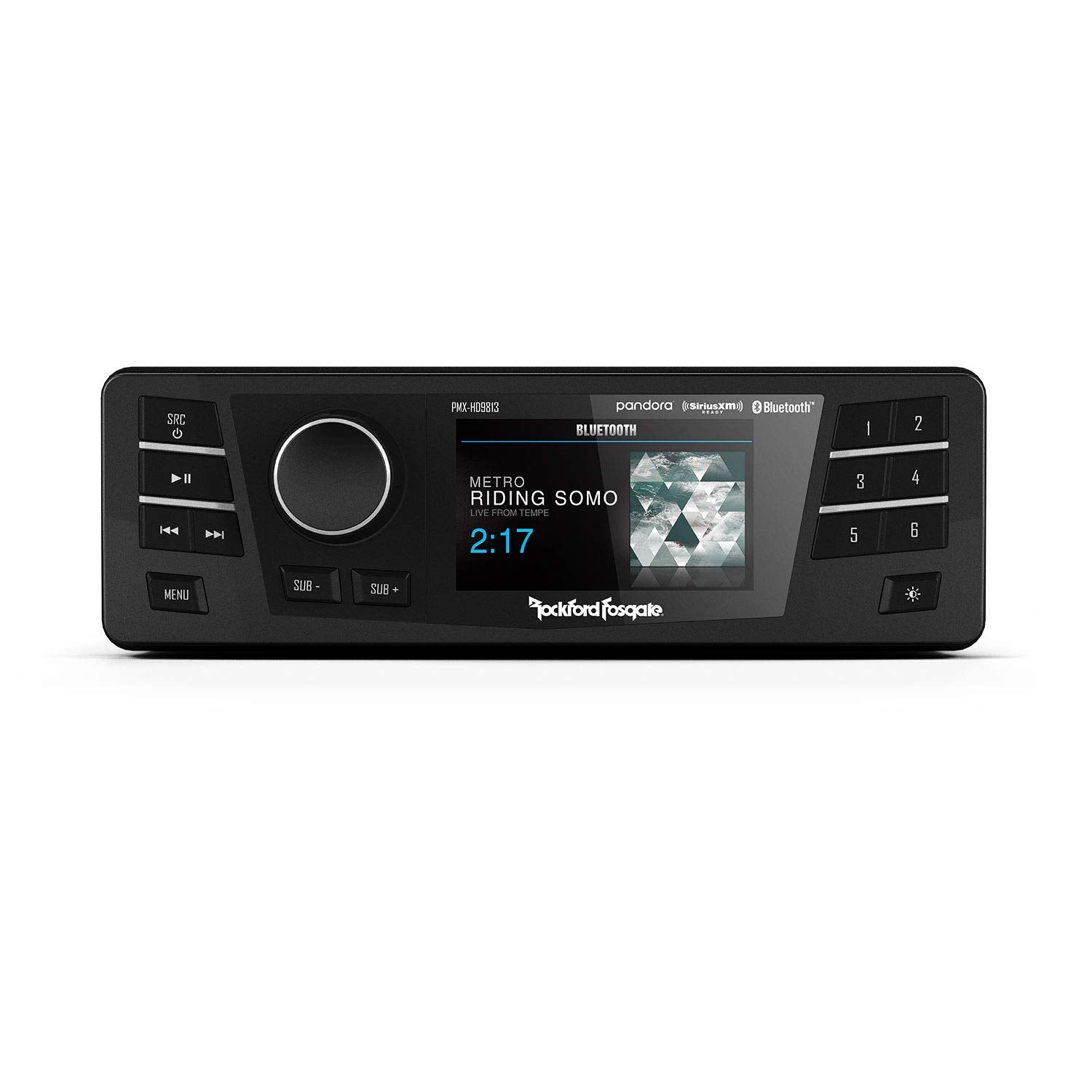 Rockford Fosgate Pmx Hd9813 Direct Fit Digital Media Receiver For 1998 2013 Harley Davidson