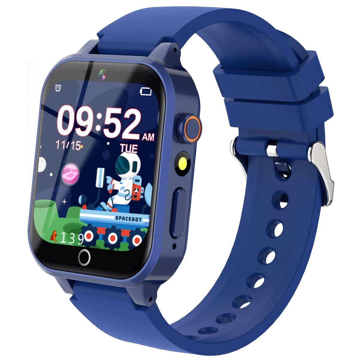 Cosjoype Upgrade Kids Smart Watch For Kids With 26 Puzzle Games Hd Camera Video Mp3 Player Habit Tracking Pedometer Flashlight 1