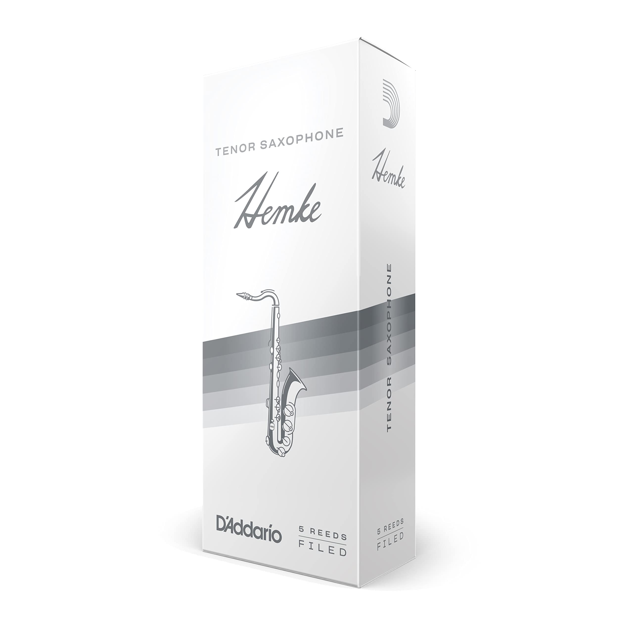 Rico Woodwinds Hemke Tenor Sax Reeds, Strength 2.5, 5-pack - RHKP5TSX250