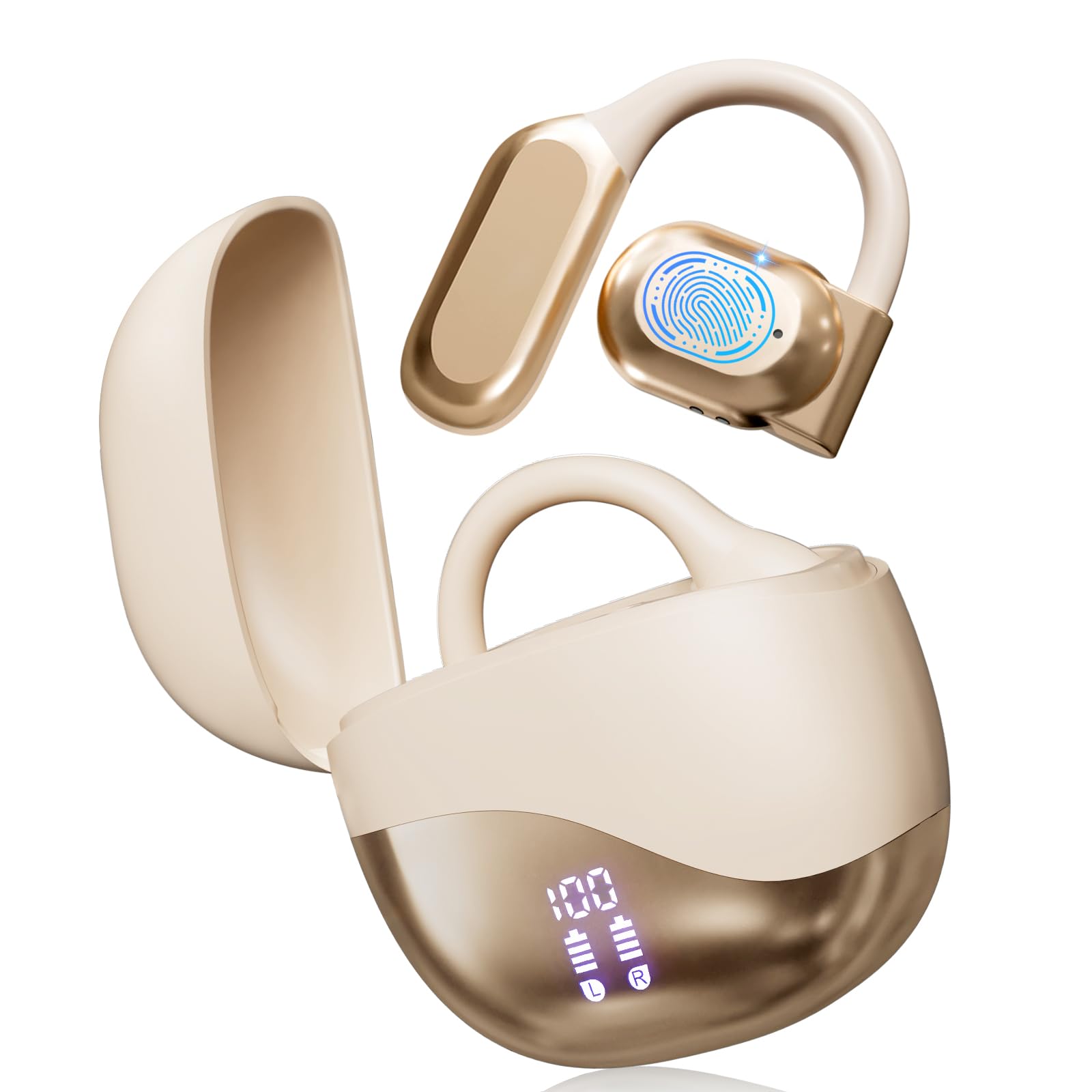 Ai Translation Earbuds Real Time For Iphone And Android, 144 Language Translator Earbuds 3-In-1 Translation Headphones Translati