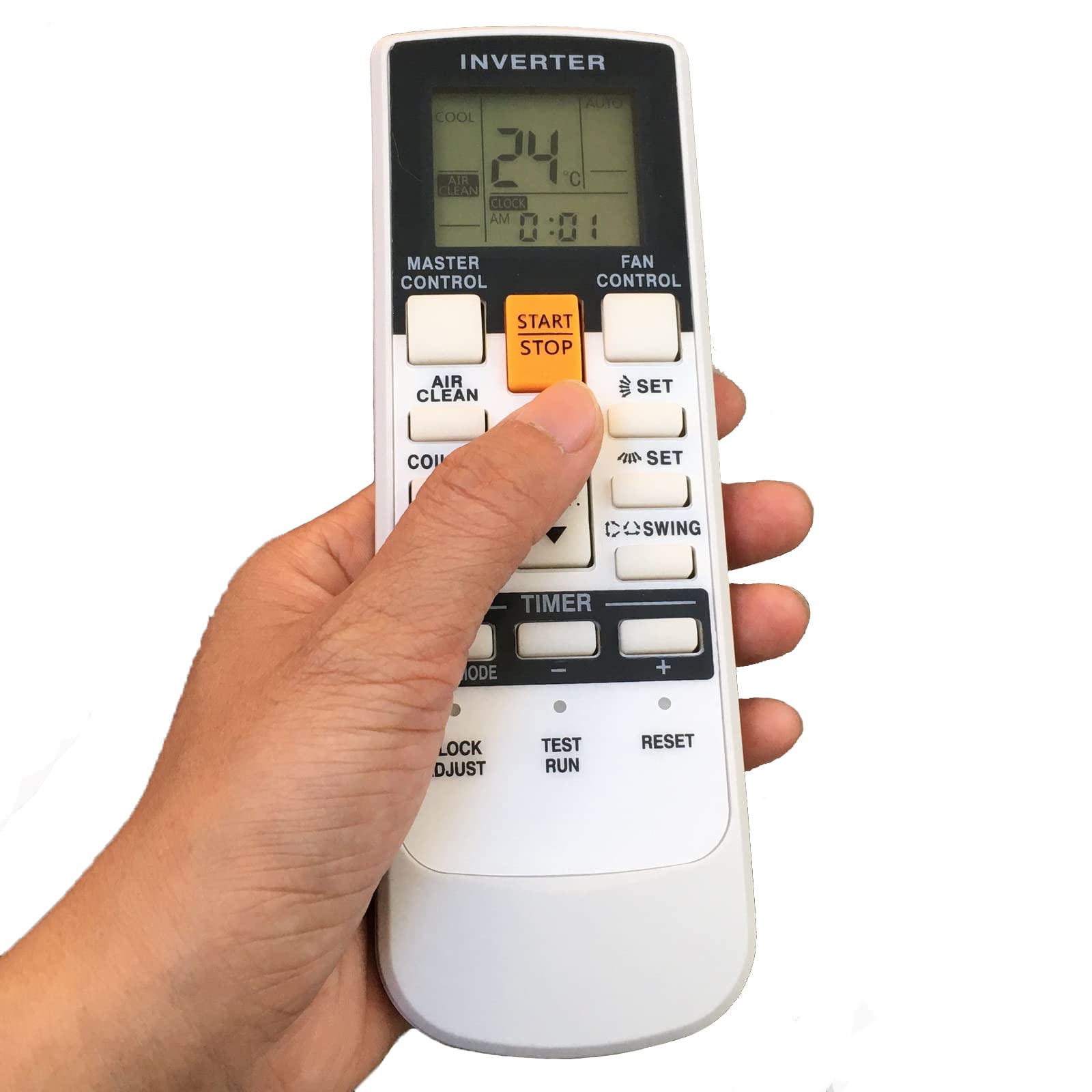 Replacement Remote Control For Fujitsu Asu12R2 Asu24Rlxq Asyg07Ljca Asu7Rlf Asu18Rlf Asu18Cl Asu18Rlq Asu18Cl Asu24Cl Asu24Rlf A