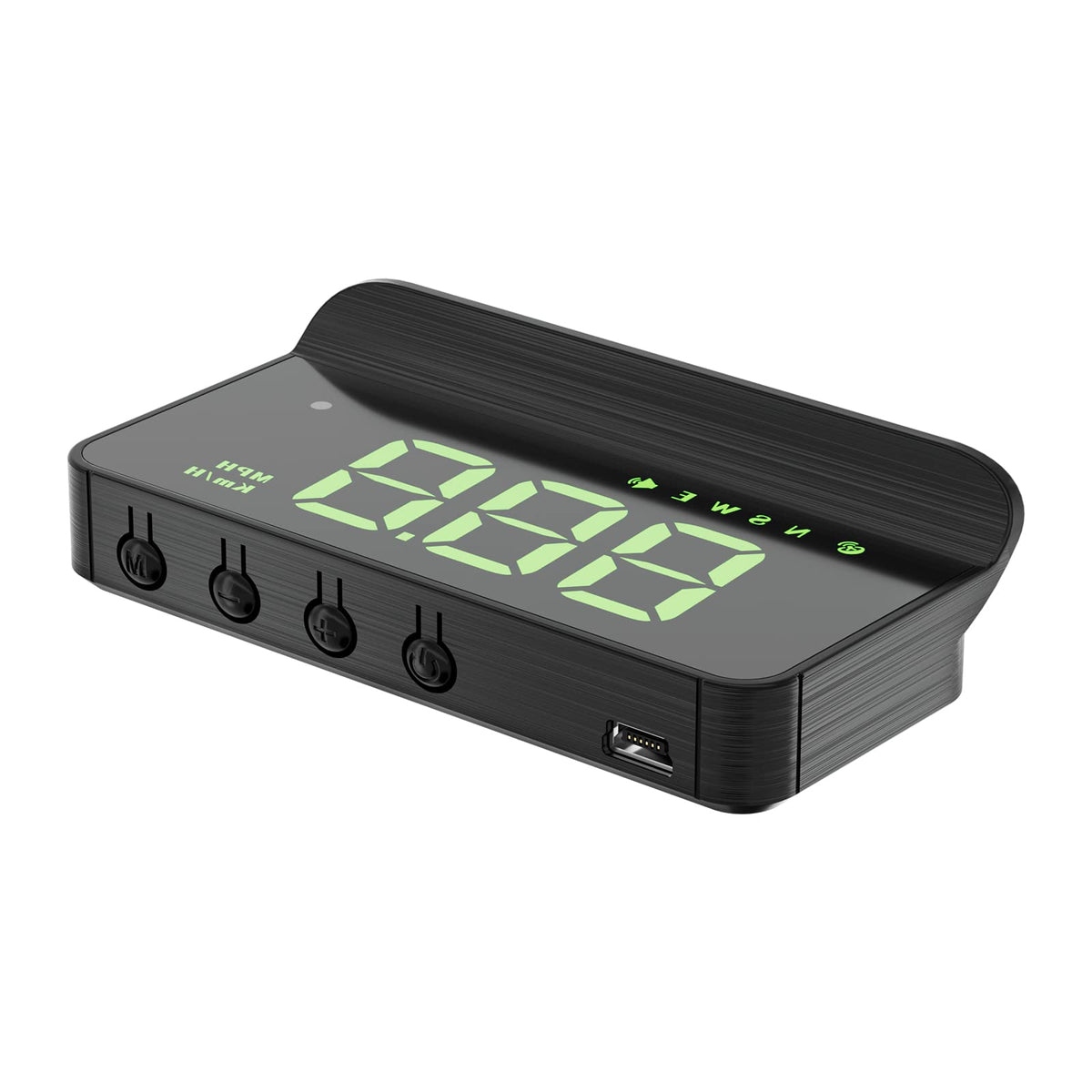 Awolimei M1 Green Windshield Projection Heads Up Display, Digital Gps Speedometer With Speed, Travel Direction Function, Ect. Su