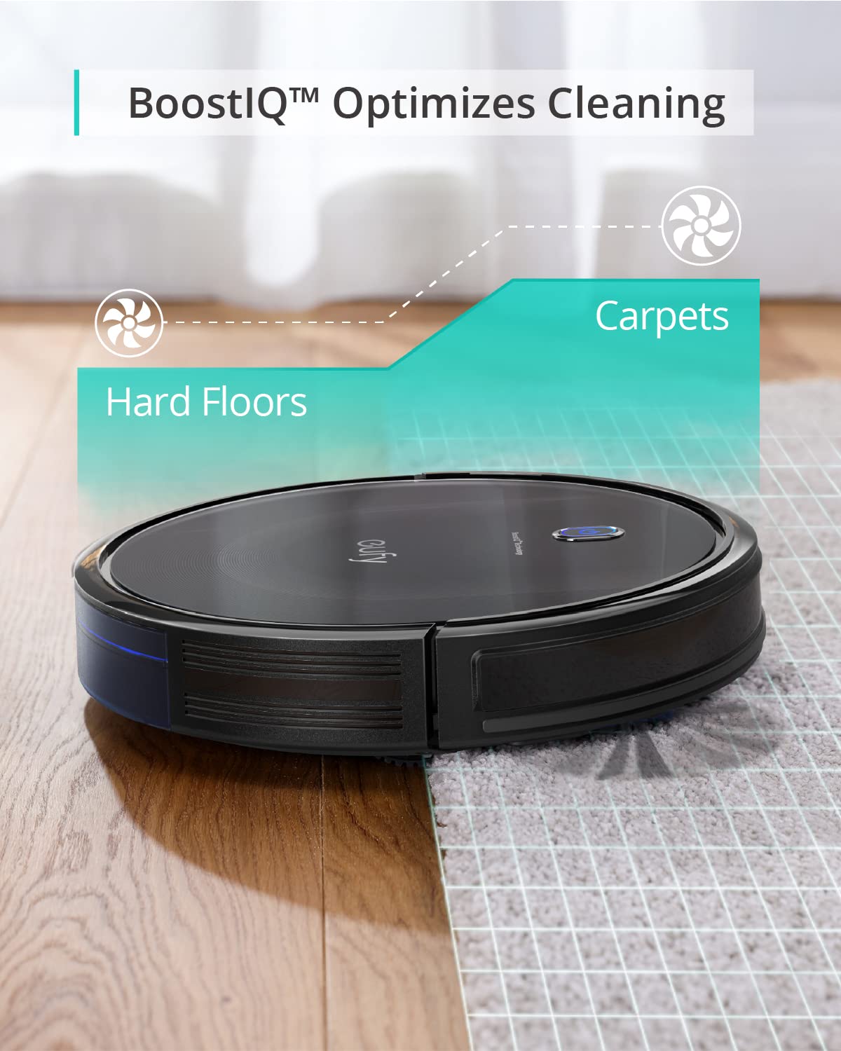 Eufy Boostiq Robovac 11S Max, Robot Vacuum Cleaner, Super Thin, Powerful Suction, Quiet, Self Charging Robotic Vacuum Cleaner, C