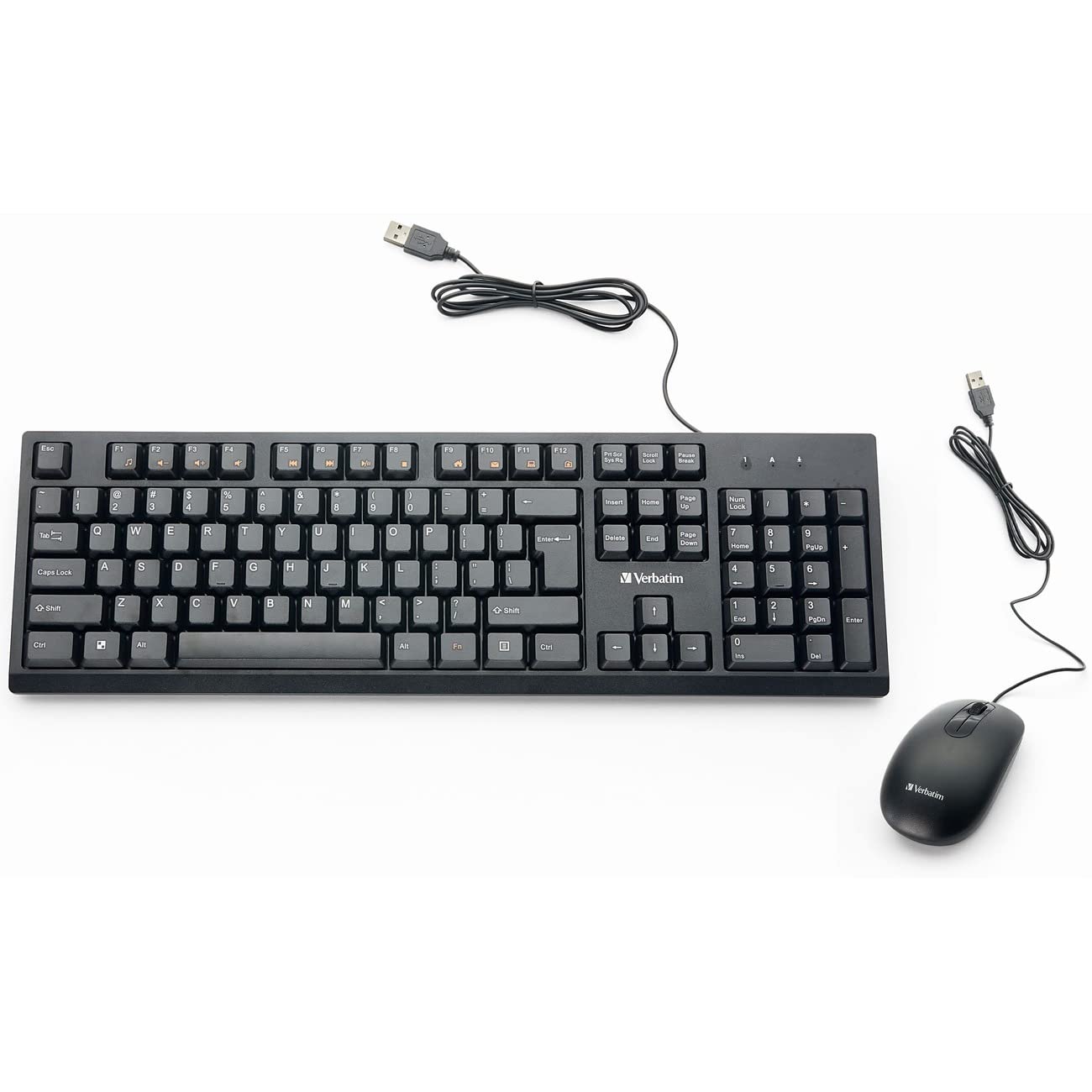Verbatim 70734 Universal Wired Keyboard And Mouse