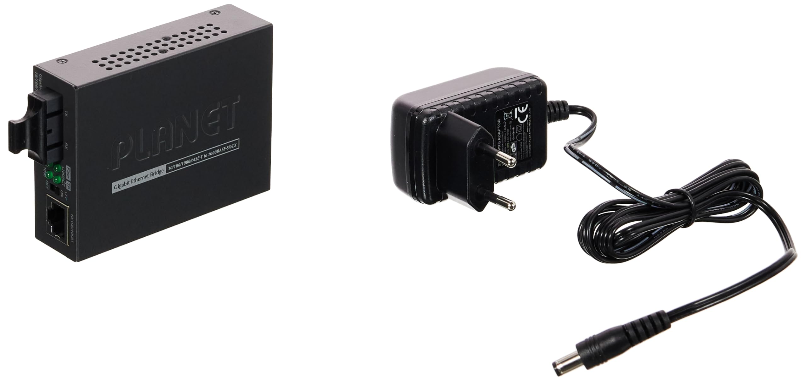 Gt 802S 10/100/1000Base T To 1000Lx Gigabit Media Converter (Sm, Sc, 10Km)