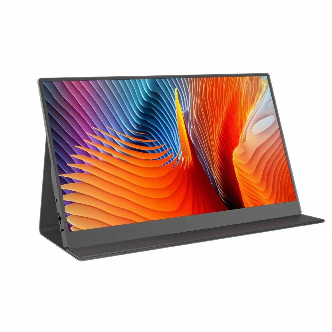 15.6 Laptop Screen Extender Monitor Portable, Quad Monitor, Just 1 Cable for 3 Screens, FHD 1080P IPS Laptop Extender Compatible