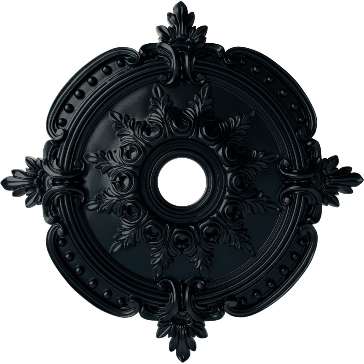 Ekena Millwork Benson Classic Ceiling Medallion, Night Shade