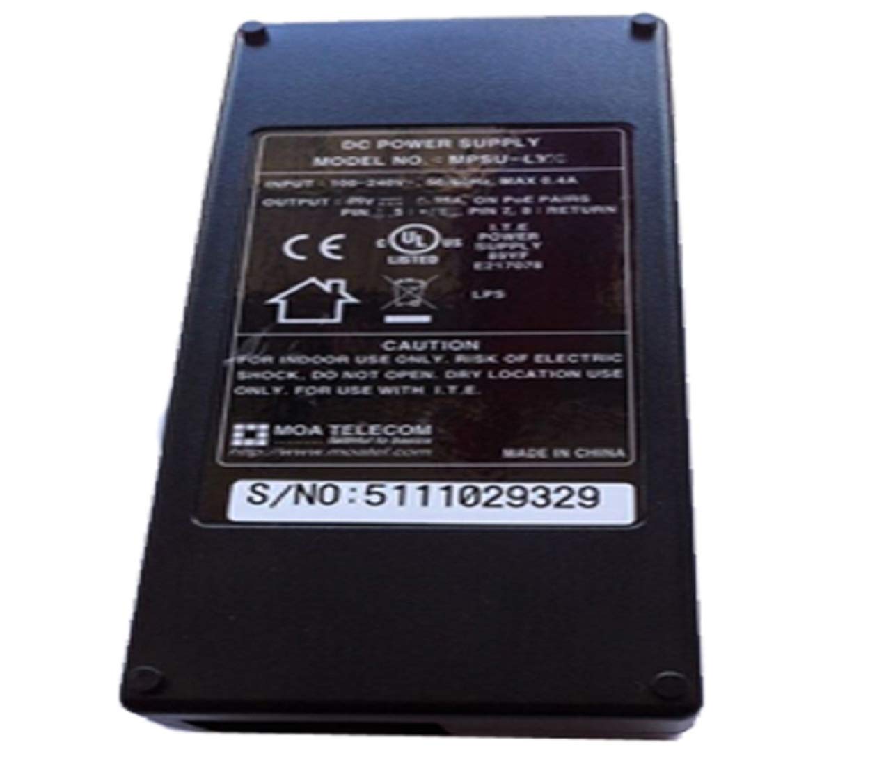 Mitel / Inter Tel Axxess ~ Universal Power Adapter & With The 51005172 Power Cord (C7)   Stock# 50005301 By Mitel