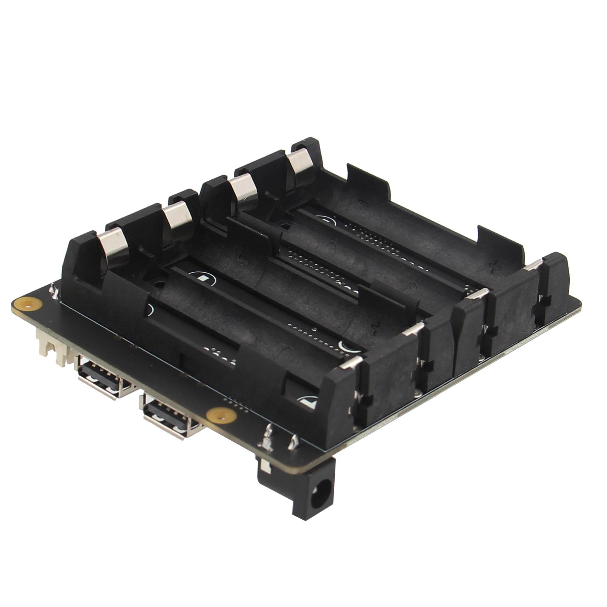 Geekworm X1202 4-Cell 5V UPS Shiled for Raspberry Pi 5| Max 5.1V 5A Output|Wide 6-18V Input|Auto Power On|Safe Shutdown|Power Lo