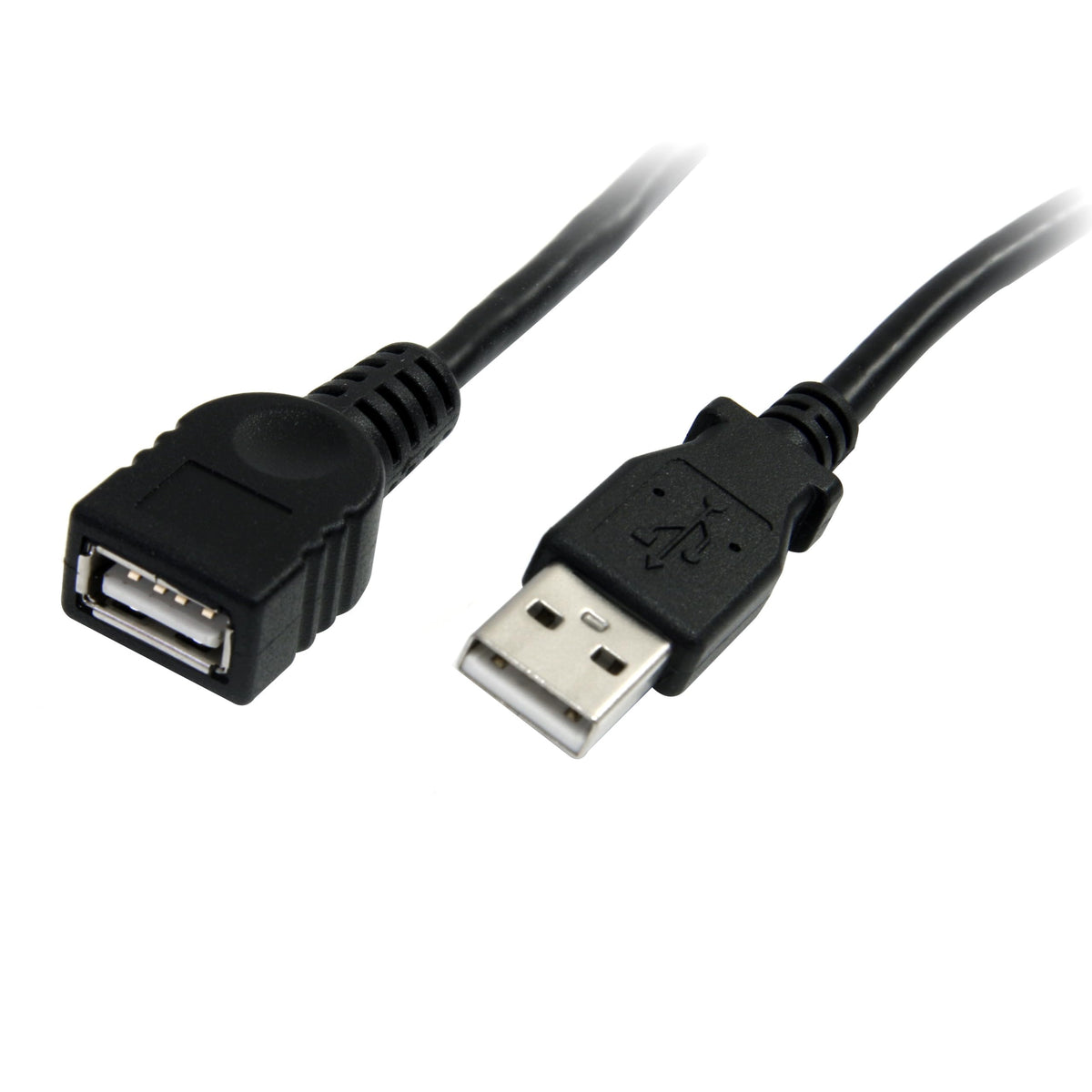 Startech.Com 6 Ft Black Usb 2.0 Extension Cable A To A   M/F   Usb Extension Cable   Usb (M) To Usb (F)   Usb 2.0   6 Ft   Black