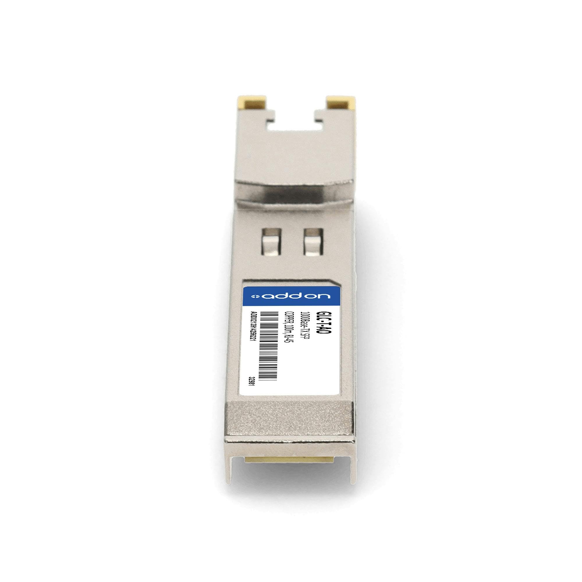Addon Cisco Glc-T Compatible Taa Compliant 10/100/1000Base-Tx Sfp Transceiver (C