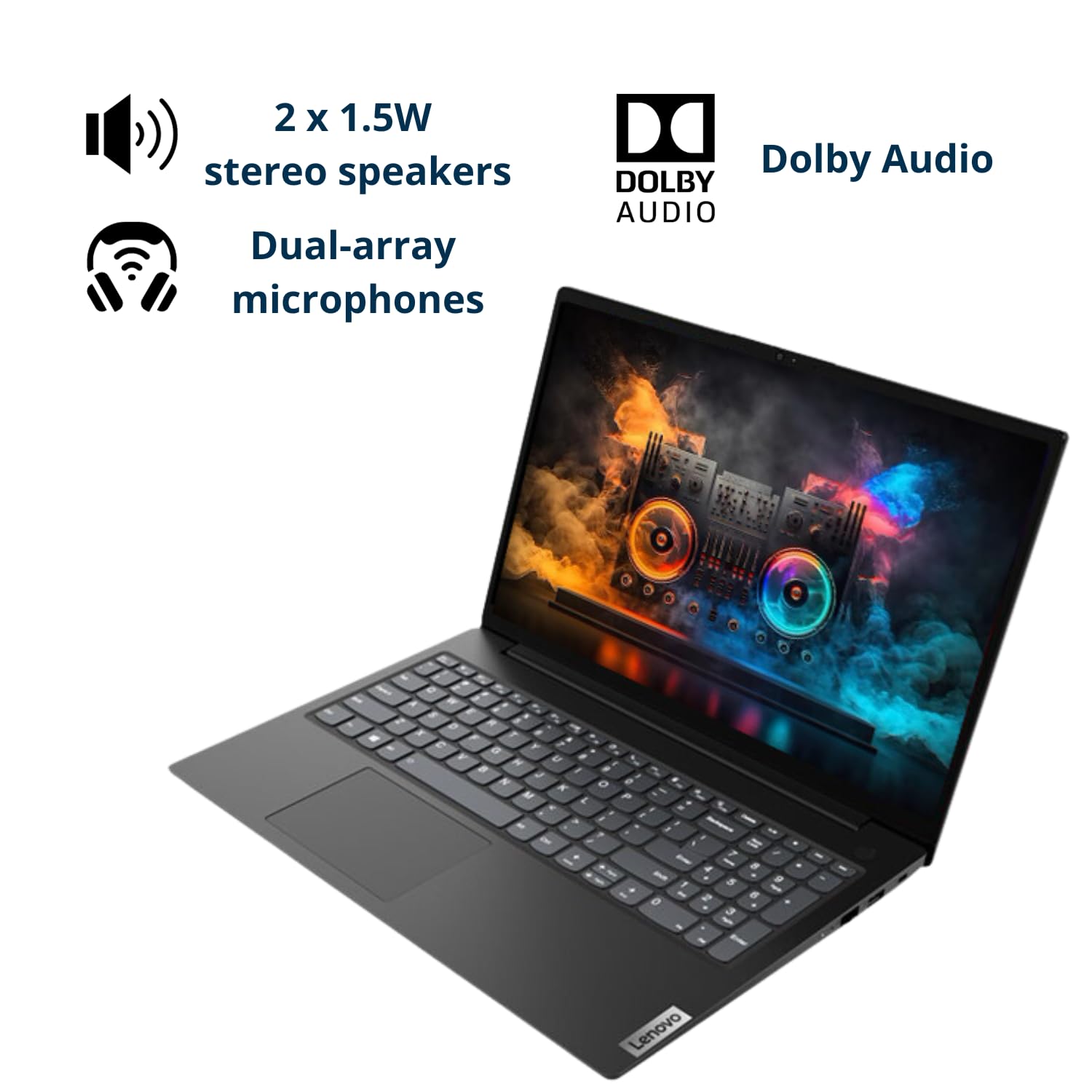Lenovo V15 Laptop, 15.6 Fhd Display, Amd Ryzen 5 5500U Hexa-Core Processor (Beat Intel I7-1065G7), 40Gb Ram, 2Tb Ssd, Hdmi, Rj45