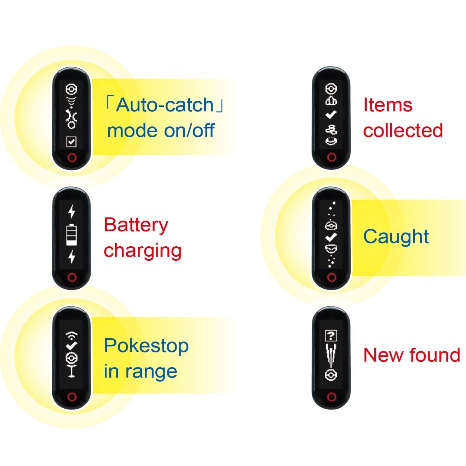 Brook Pocket Auto Catch   Auto Catch Compatible For Pokemon Go Plus, Catching Pokemon And Collecting Items Just Got Easy
