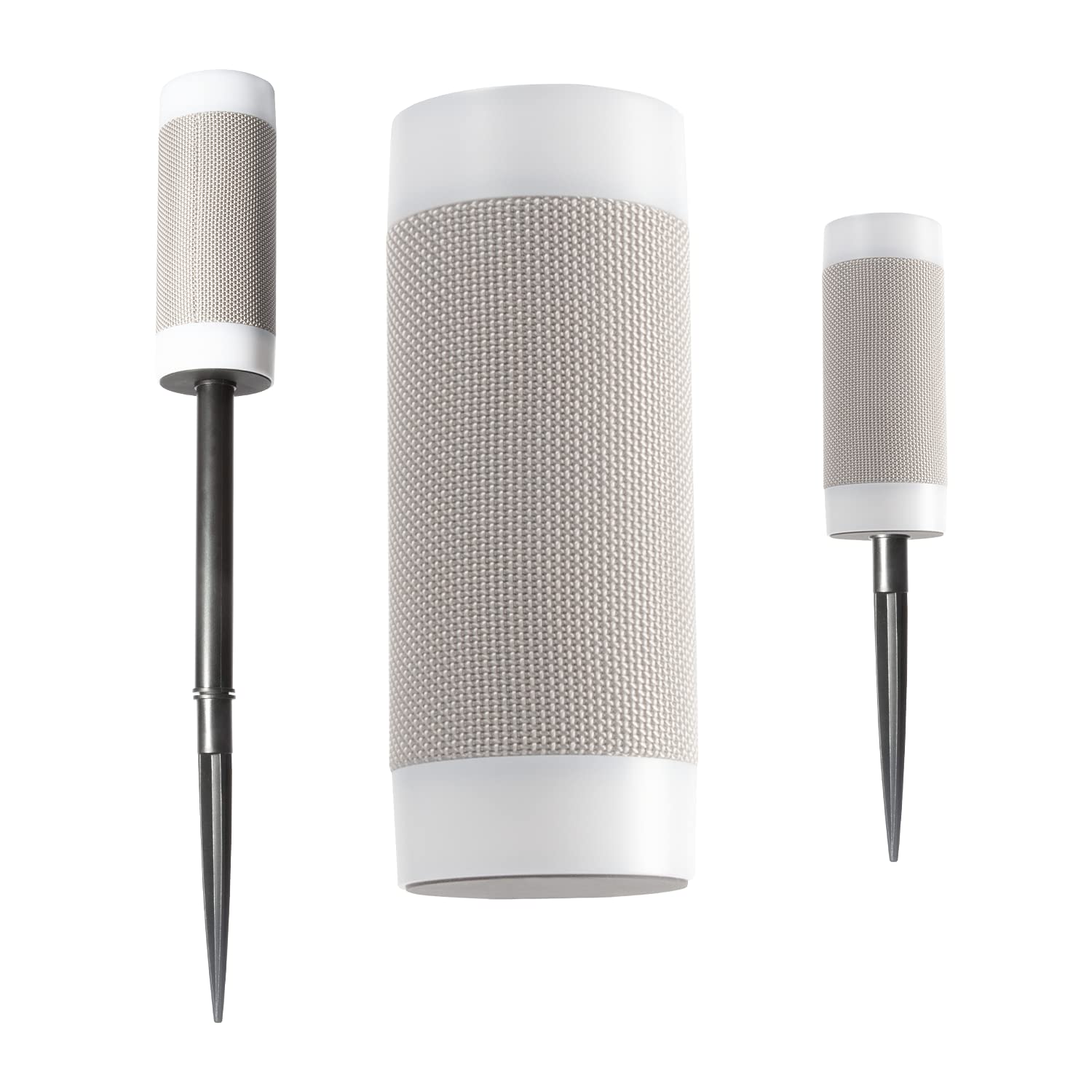 iJoy Wireless Speaker with 10 Hour Playtime - IP66 Waterproof, Dustproof, Weatherproof Light Up Bluetooth Tiki Speaker with LED 