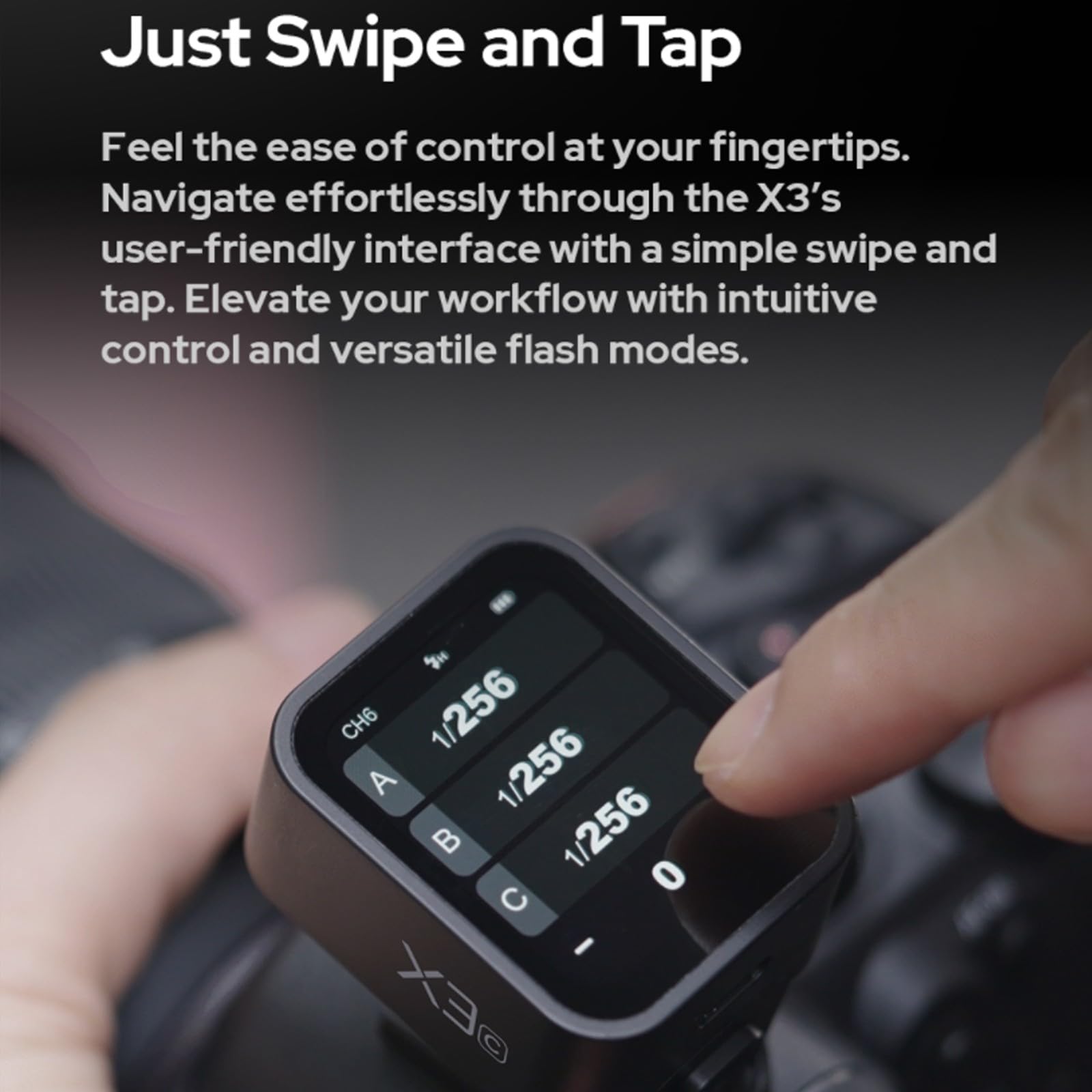 Godox X3 S X3S X3 S Touchscreen Ttl Wireless Flash Trigger For Sony, 2.4Ghz Wireless, High Speed Sync, Oled Screen Adjustable Br