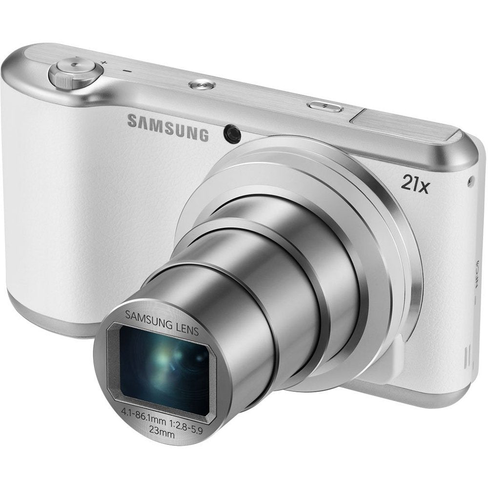 Samsung Galaxy Camera 2 16.3Mp Cmos With 21X Optical Zoom And 4.8'' Touch Screen Lcd (Wifi & Nfc  White)