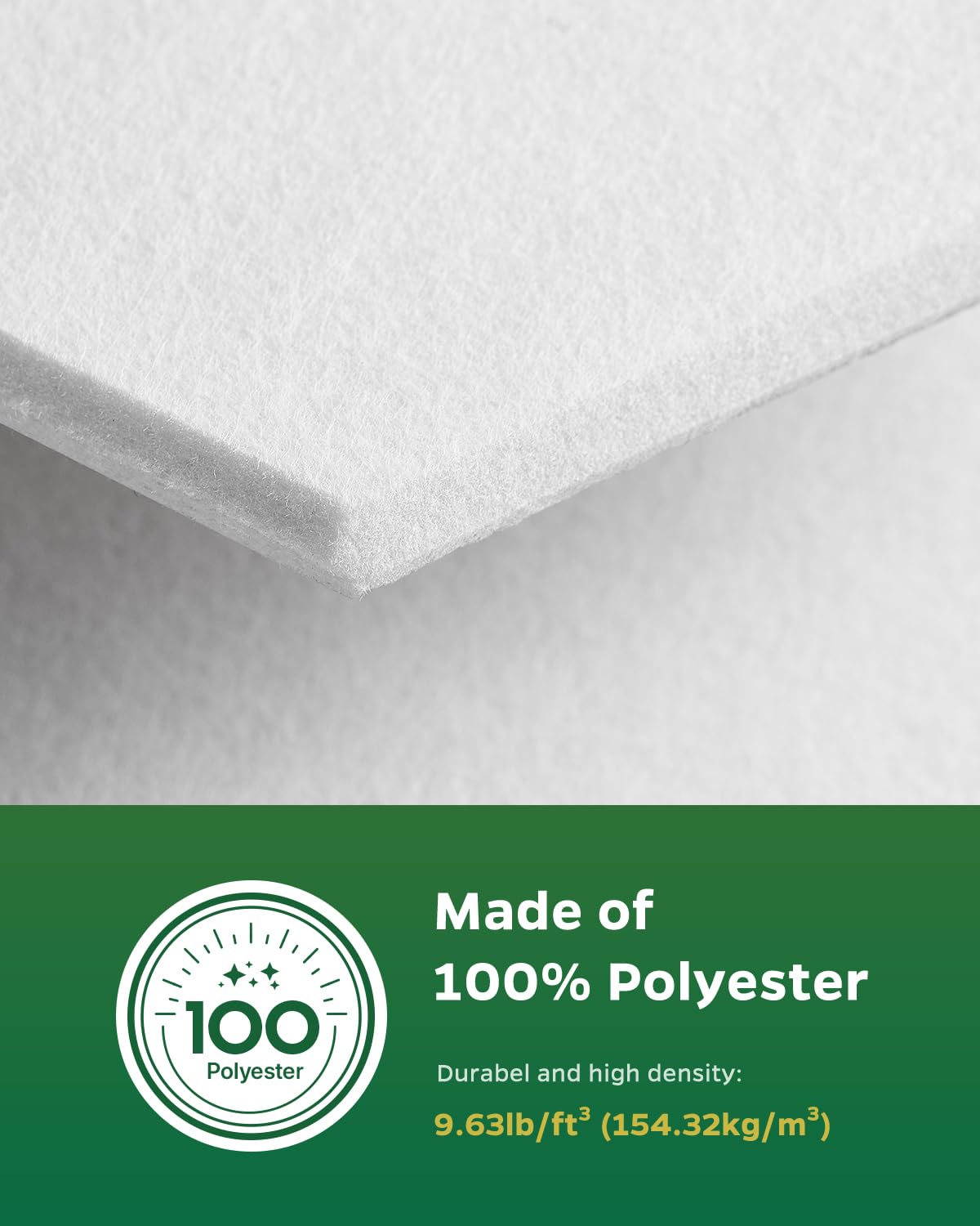 Topnaca Sound Proof Panels For Walls, 12 Pack Square 12X12X0.4 Self-Adhesive Soundproof Wall Panels, Sound Absorbing, High Densi