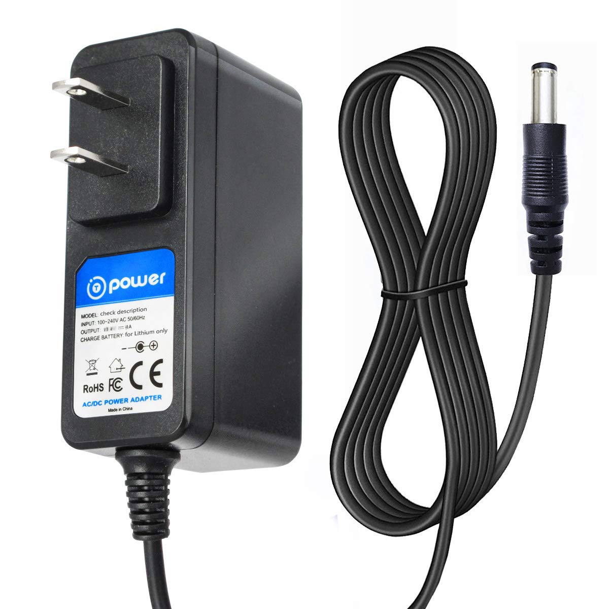 T POWER 25.2V Charger for Segway Ninebot eKick Scooter Zing E8 E10 E12 C8 C10 C20 C Series Kids Electric Kick Scooter NB-25D2-00