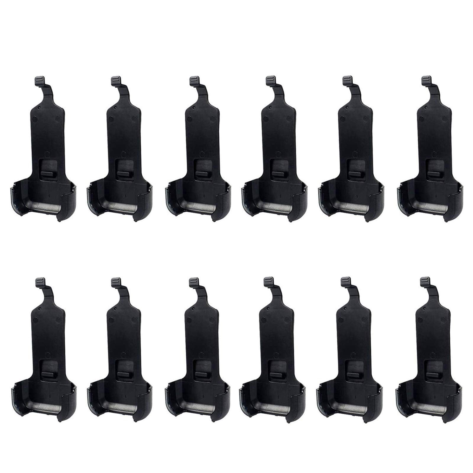 12 Pcs Original Walkie Talkie Belt Clip Compatible With Two Way Radio Luiton Lt 316 Wln Kd C1 Retevis Rt22 Zastone X6 Nktech Nk U1 Zeadio Zs B1 Tidradio Td M8 Radtel Rt 10 Radioddity R1