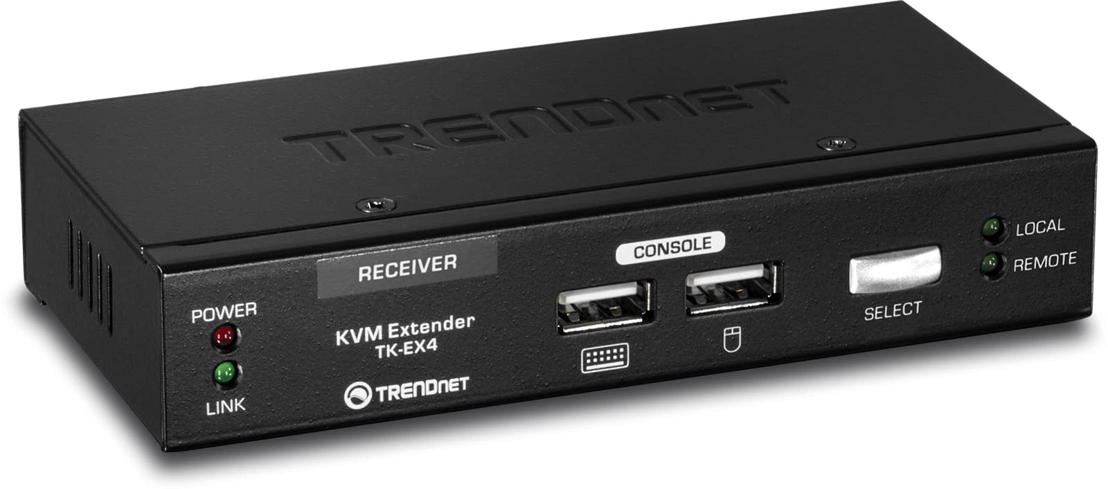 Trendnet Kvm Extension Kit, Extend Keyboard/Video/Mouse Controls, Up To 100 Meters (328 Ft.), Hot Keys, Transmitter, Receiver, P