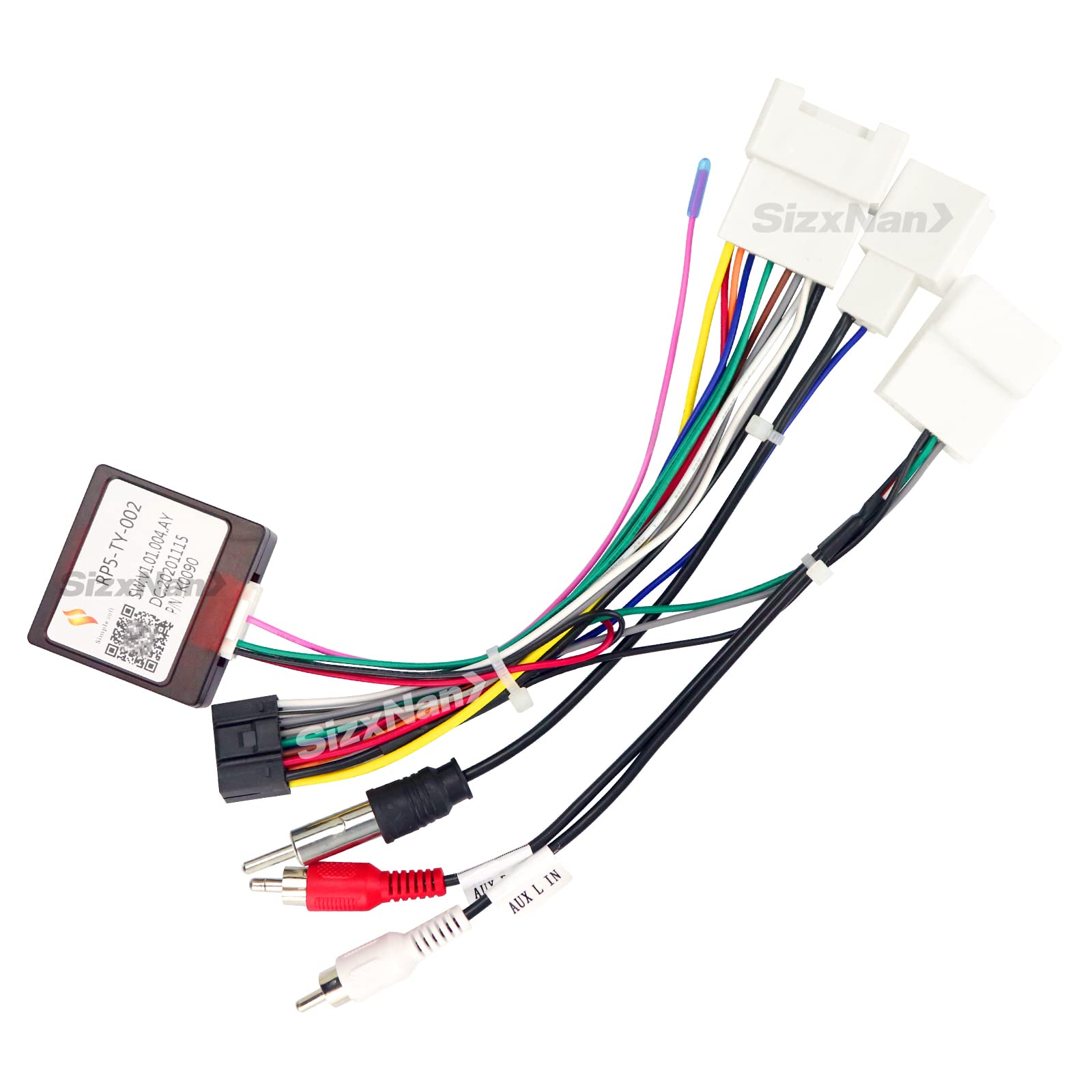 Sizxnanv Adapter Harness For J B L Speakers System.Adaptation Camry/Corolla/Rav4