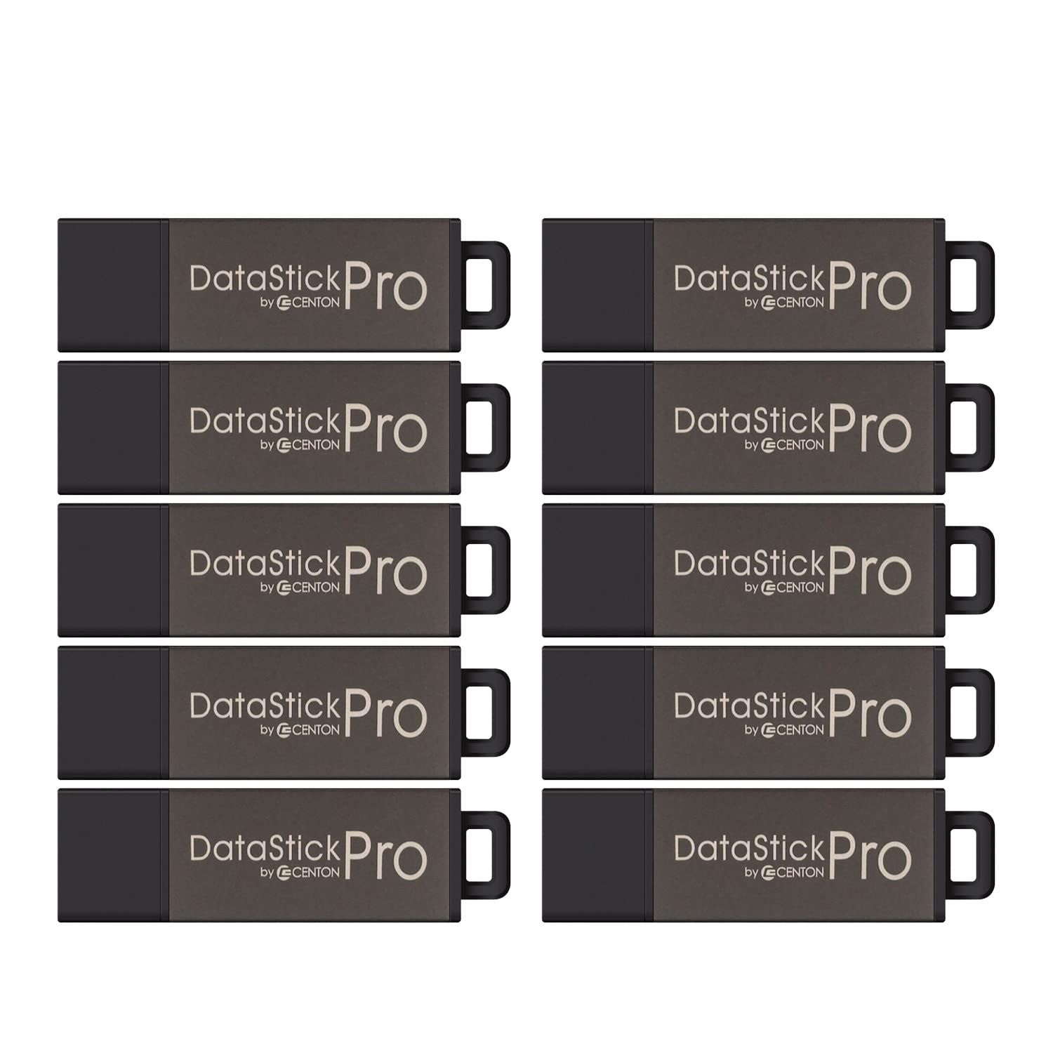 4GB DataStick Pro by Centon, 50 Pack, USB 2.0 Flash Drive Memory Stick for Storage and Backup