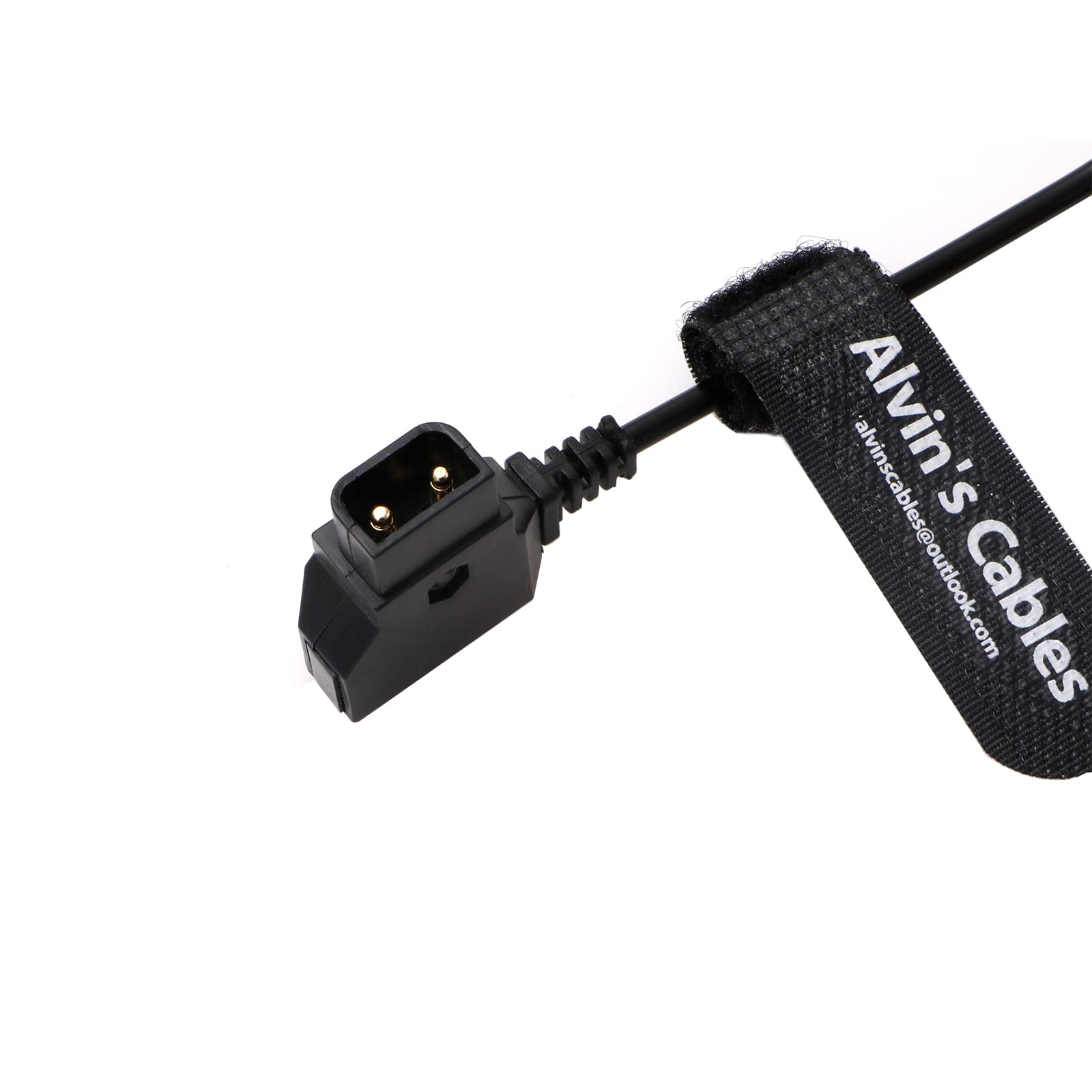 E6 Dummy Battery To D Tap Coiled Cable For Canon R5C Alvin'S Cables