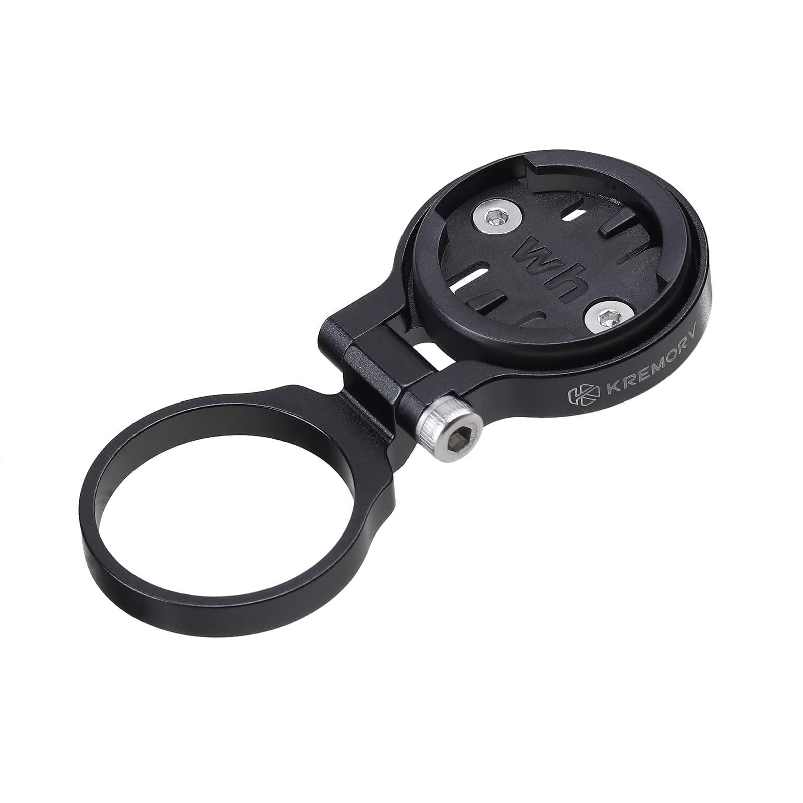 Kremorv Bike Stem Mount Adjustable Bicycle Computer Mount For Wahoo Elemnt Wahoo Elemnt Bolt Wahoo Elemnt Mini, Black