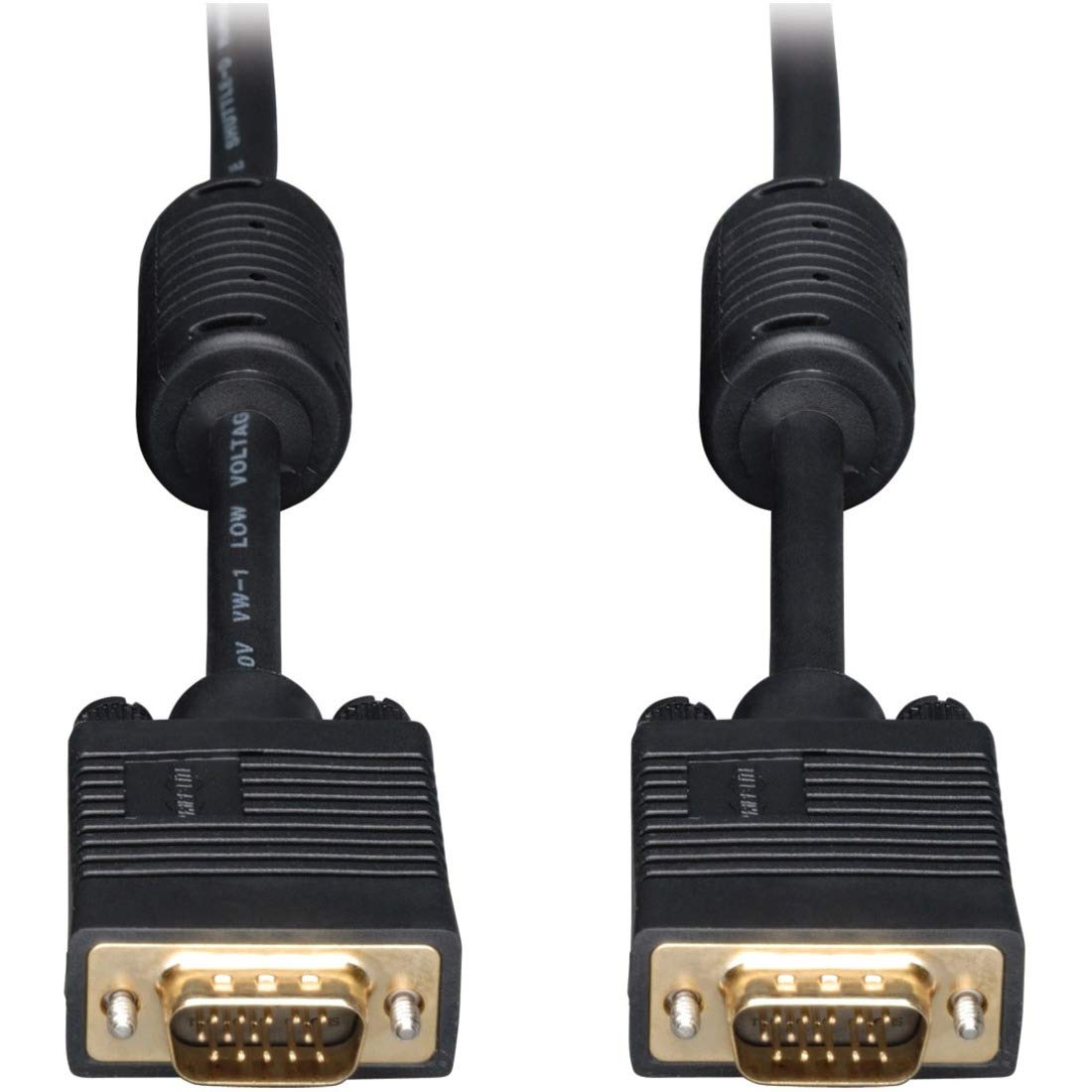 Eaton Tripp Lite Series Vga High-Resolution Rgb Coaxial Cable (Hd15 M/M), 15 Ft.