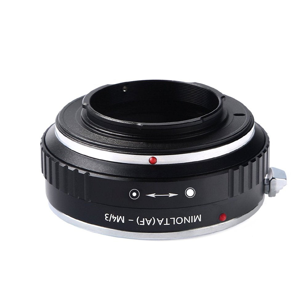 K&F Concept Lens Mount Adapter Compatible With Minolta(Af) Mount Lens To Micro4/3 Lens Camera Body Af M4/3