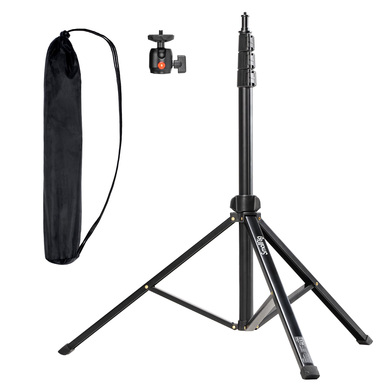 Smallrig Ra S200 Light Stand For Photography 78.7''/6.6Ft/200Cm, Lightweight Light Stand For Reflectors, Softboxes, Studio Light
